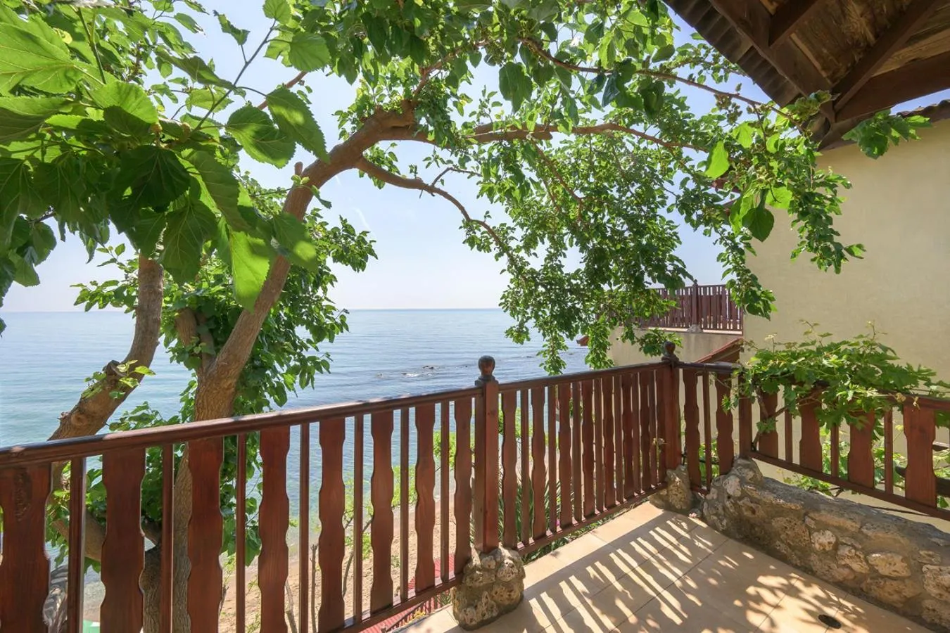 Balcony/Terrace in Morski Briag Hotel