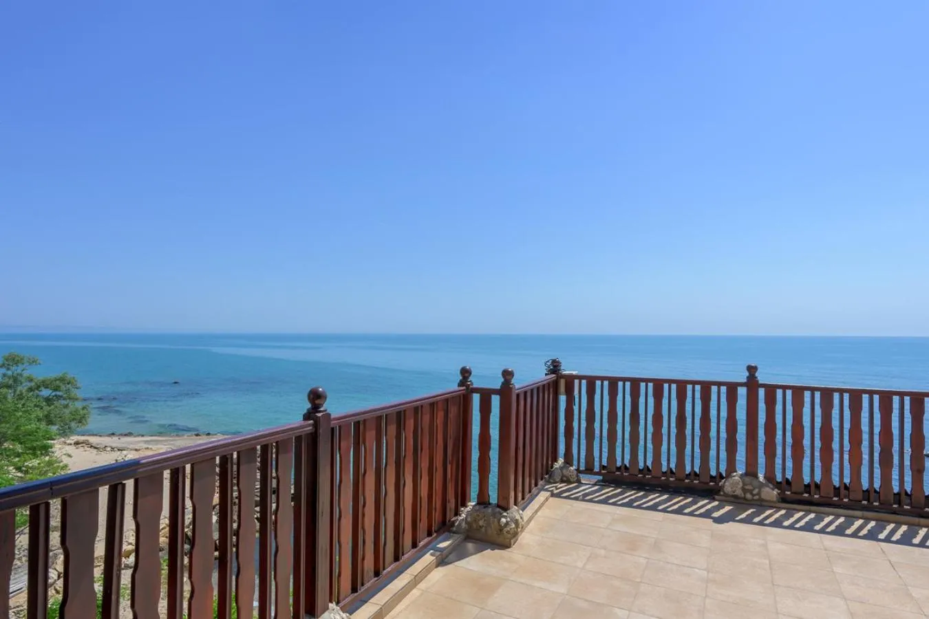Balcony/Terrace in Morski Briag Hotel