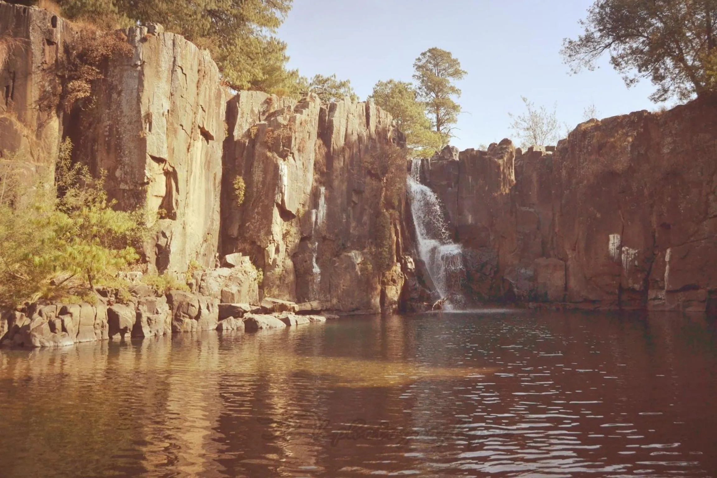 Natural landscape in Premier Resort Sani Pass