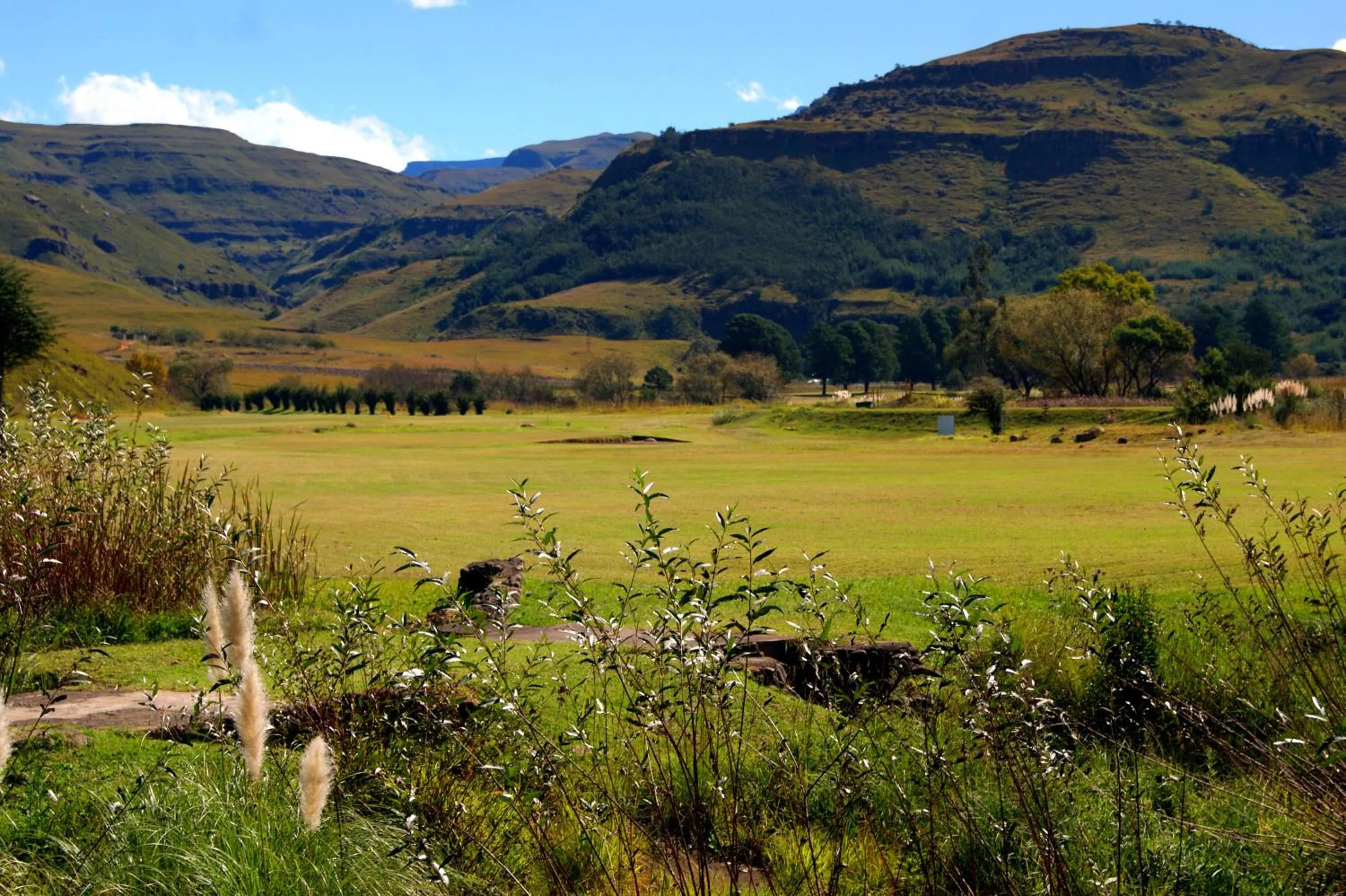 Garden view in Premier Resort Sani Pass