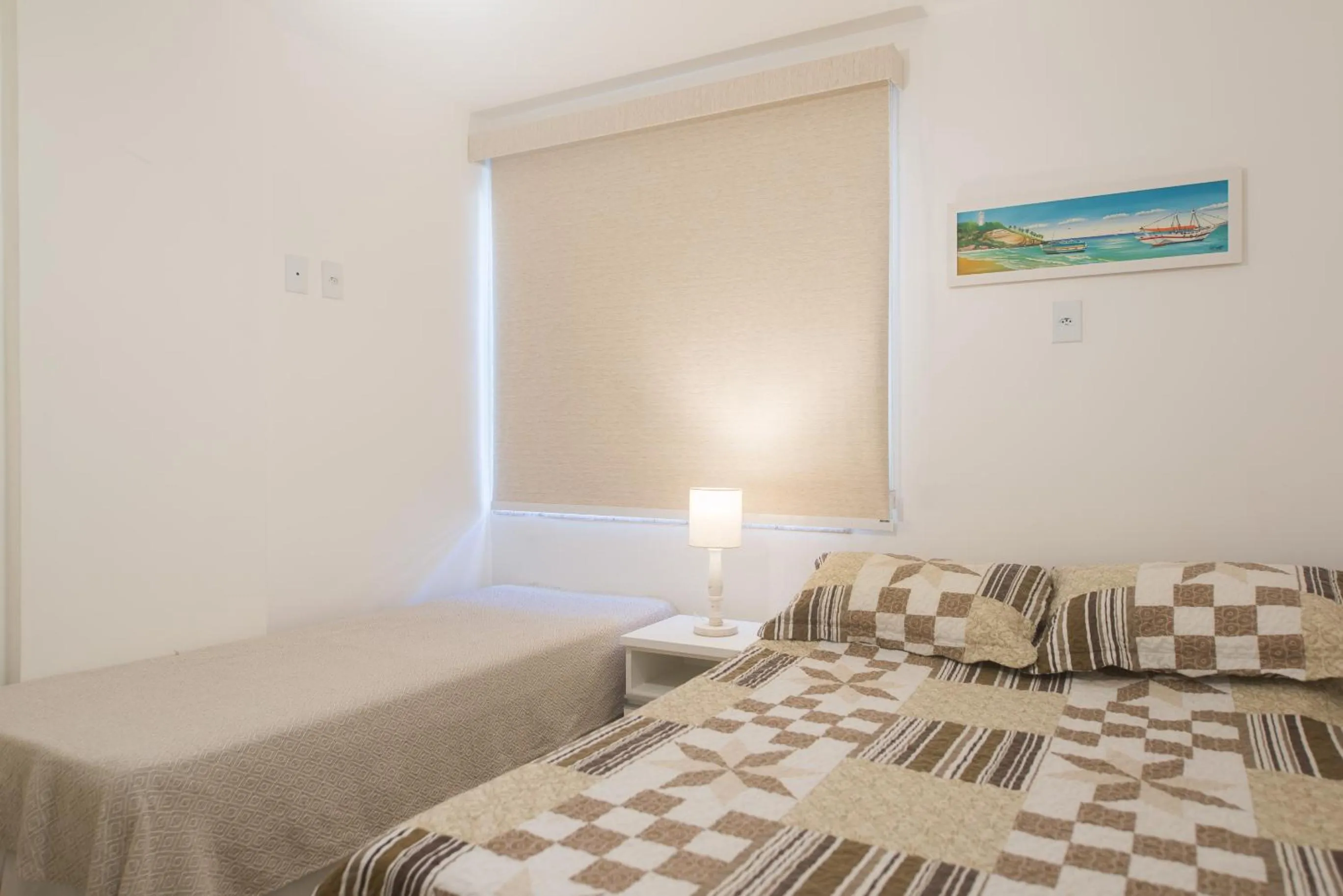 Bed in Apartamento de Luxo na Praia do Forte