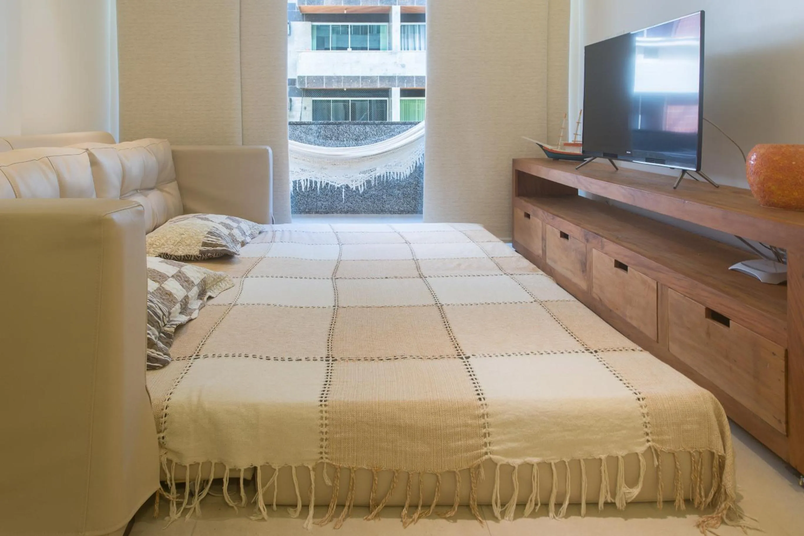 Bed in Apartamento de Luxo na Praia do Forte