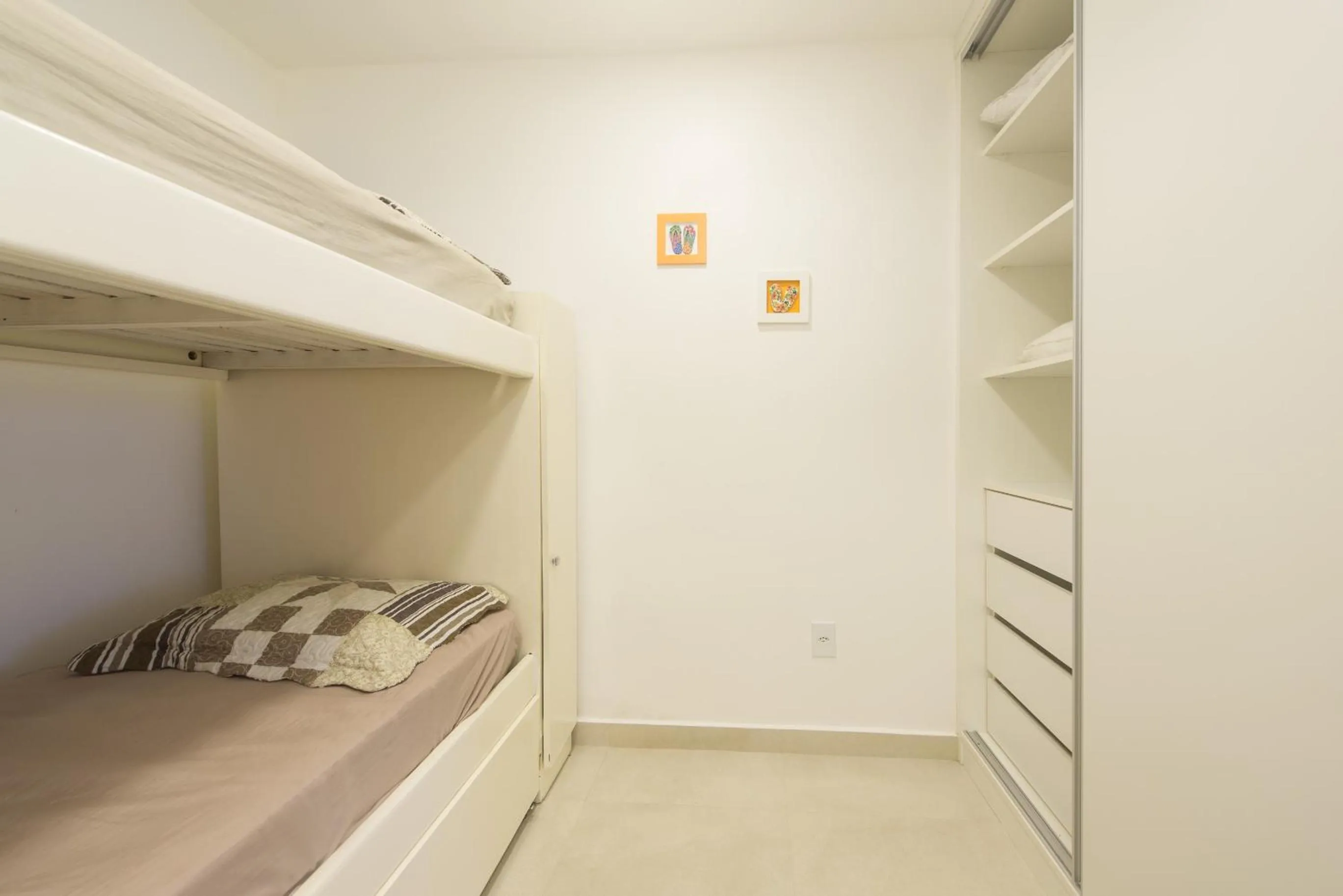 Bed in Apartamento de Luxo na Praia do Forte