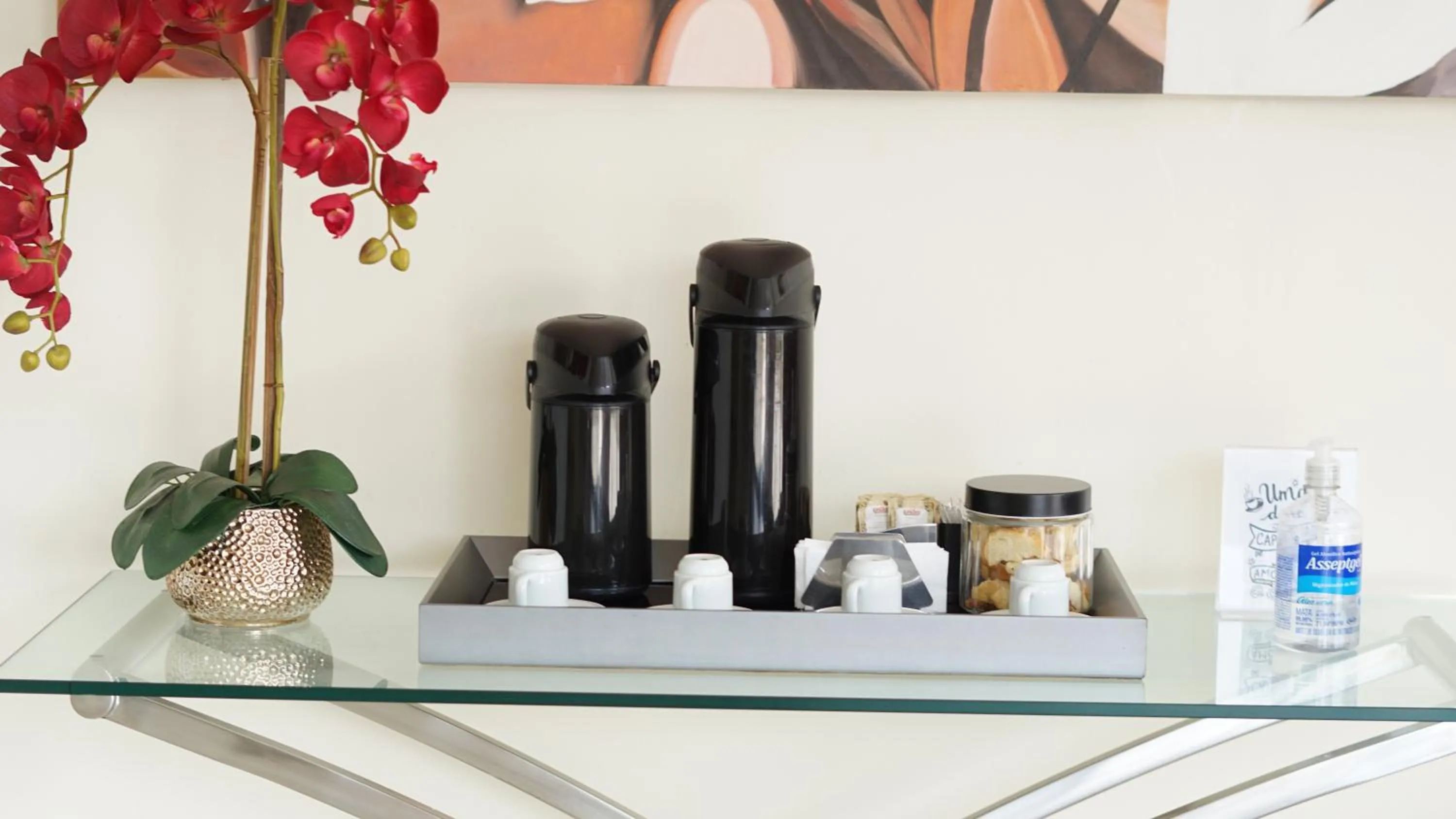 Lobby or reception in Apides Palace Hotel Ltda