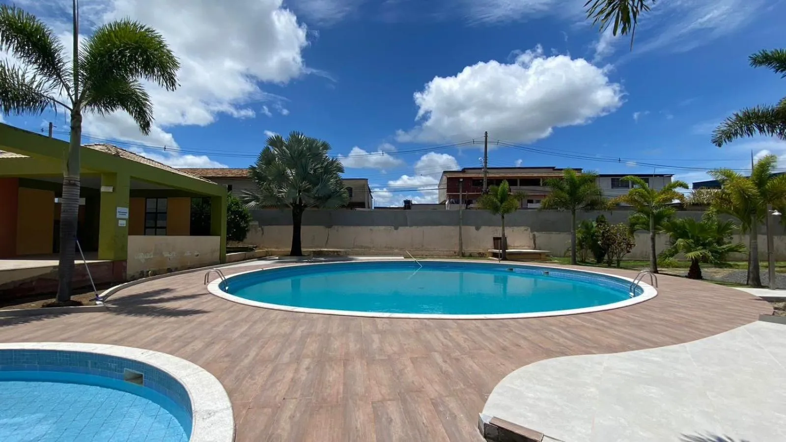 Pool view in Apides Palace Hotel Ltda