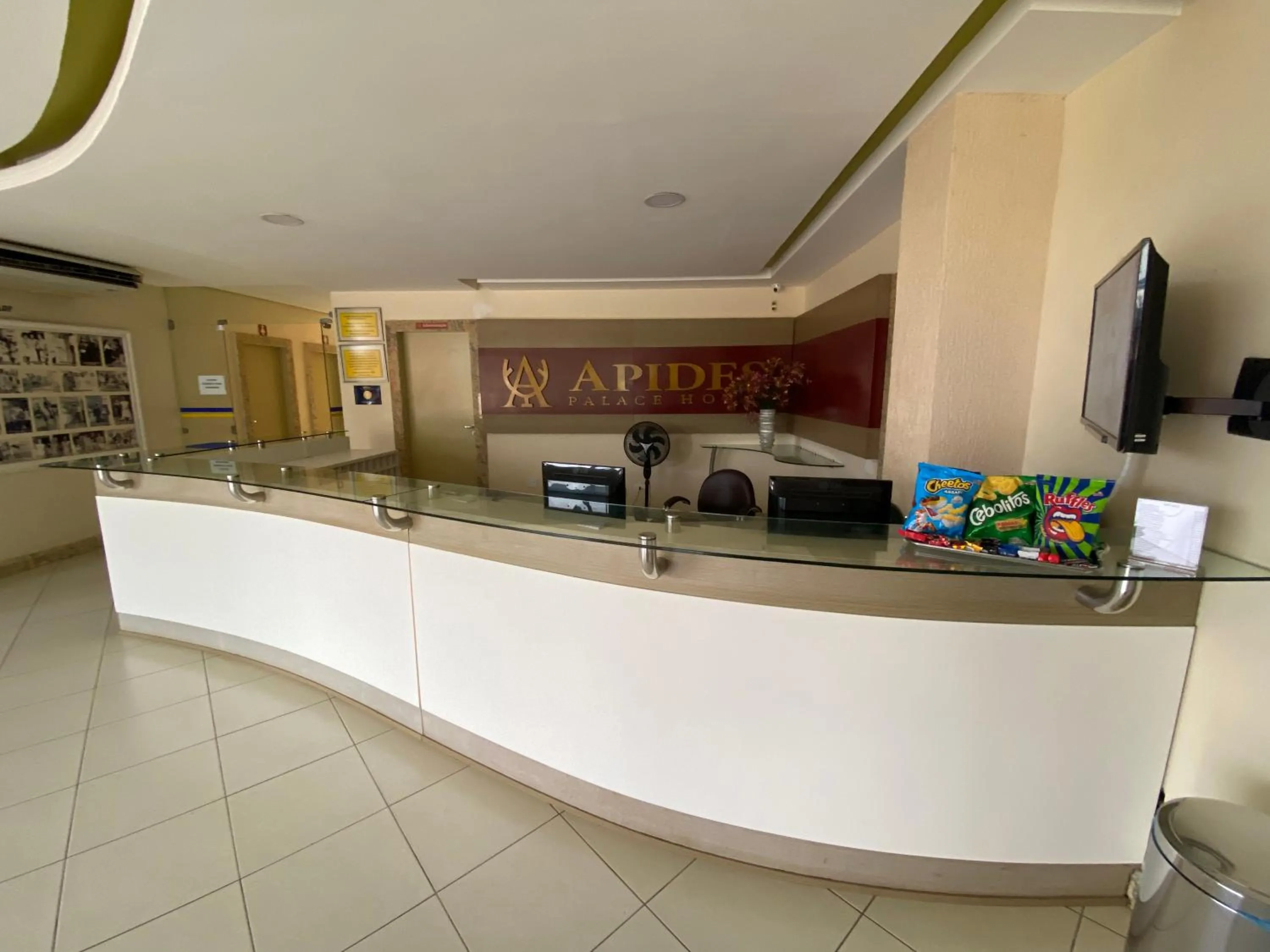 Lobby or reception in Apides Palace Hotel Ltda