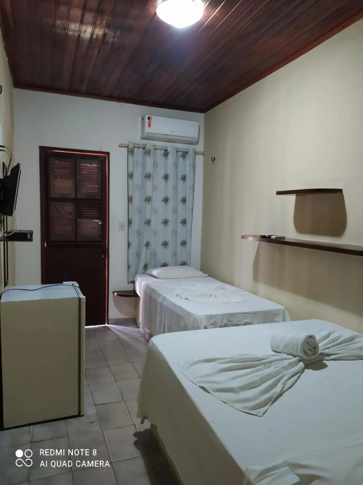 Bed in Pousada Via Lactea