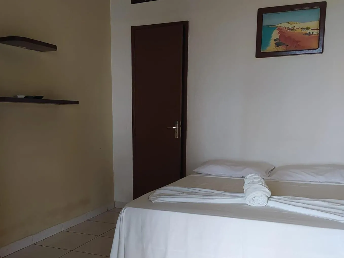 Bed in Pousada Via Lactea