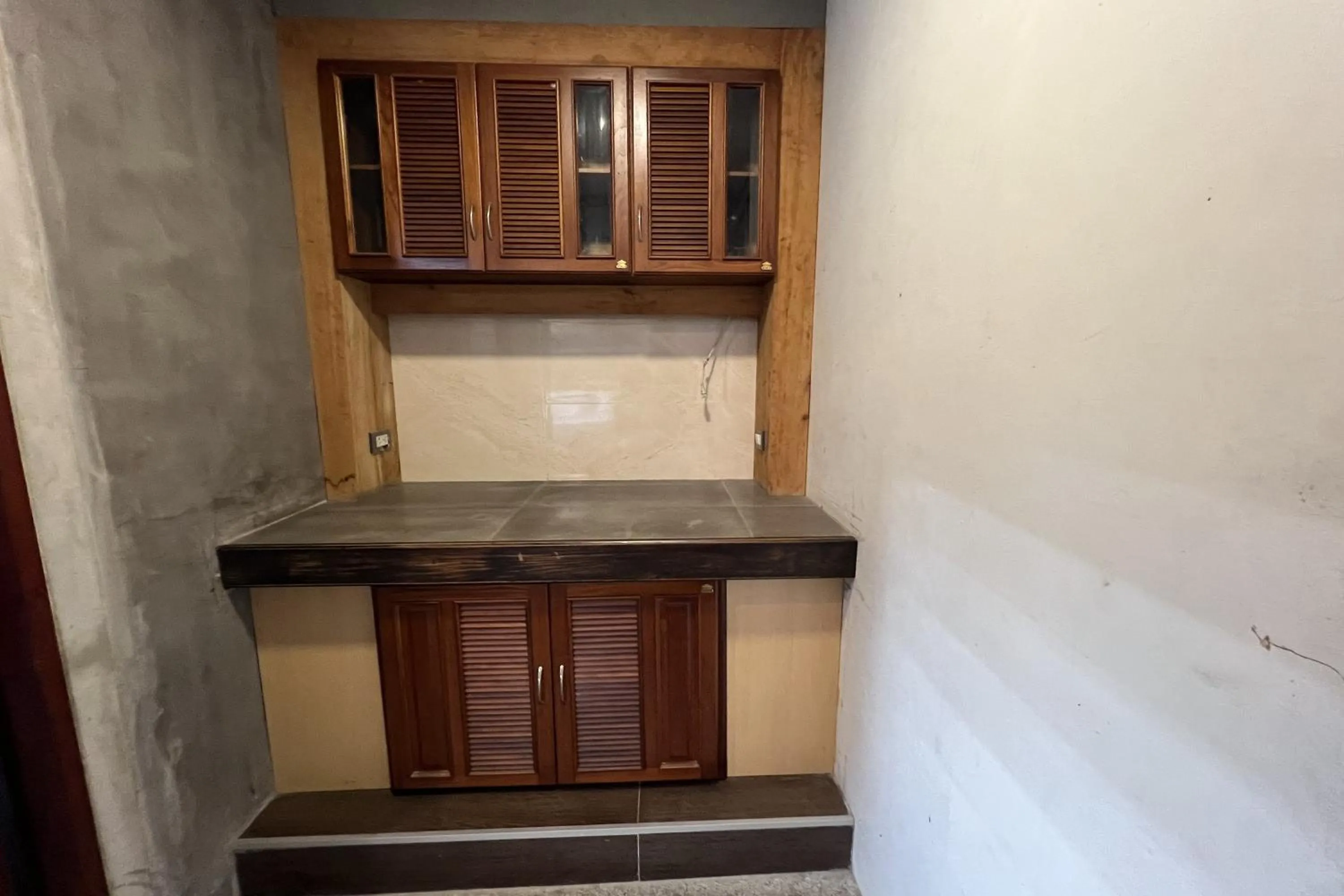 Kitchen or kitchenette in Eurna Resort Hotel