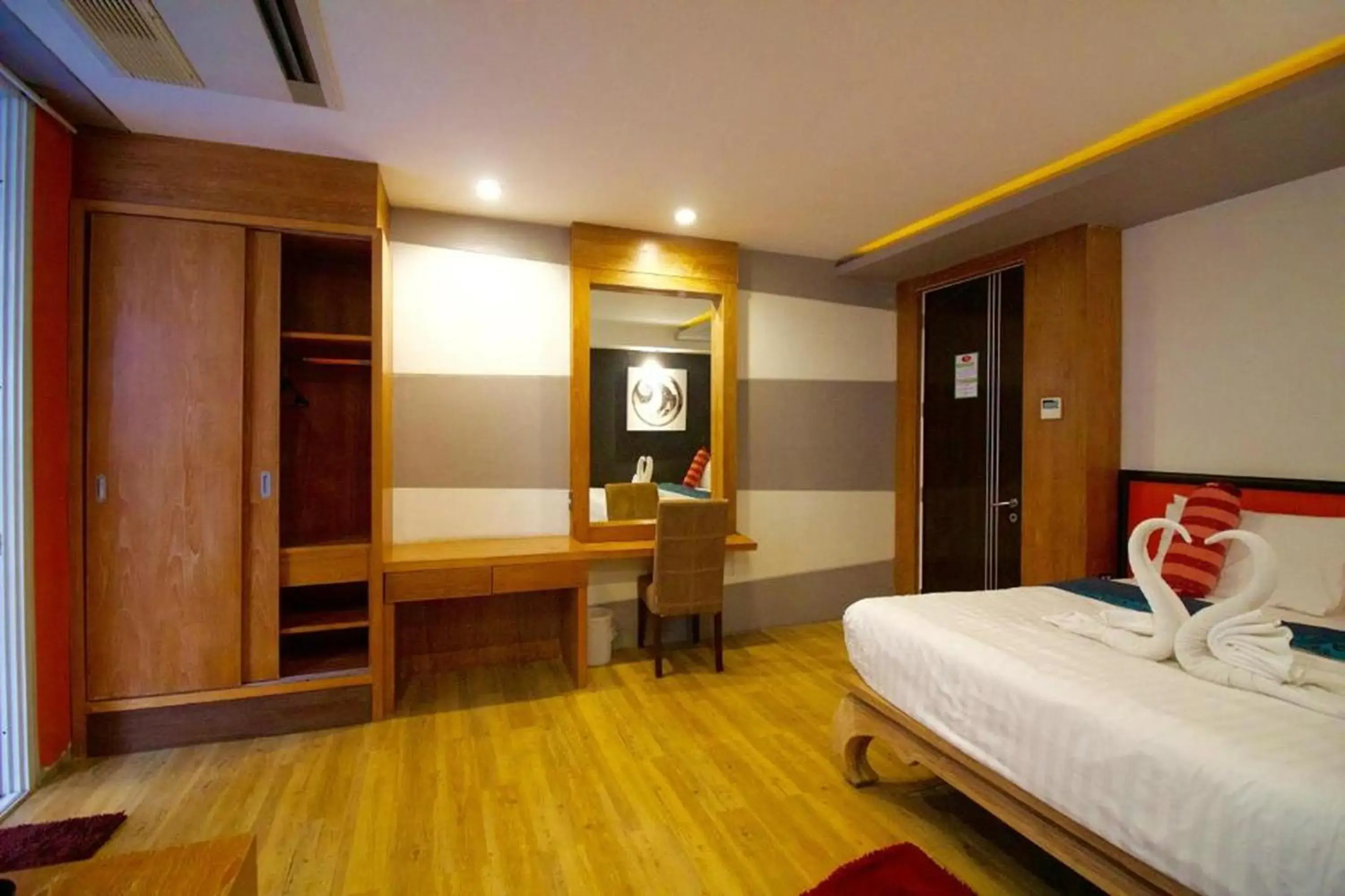 Bed in Eurna Resort Hotel Bed in Eurna Resort Hotel