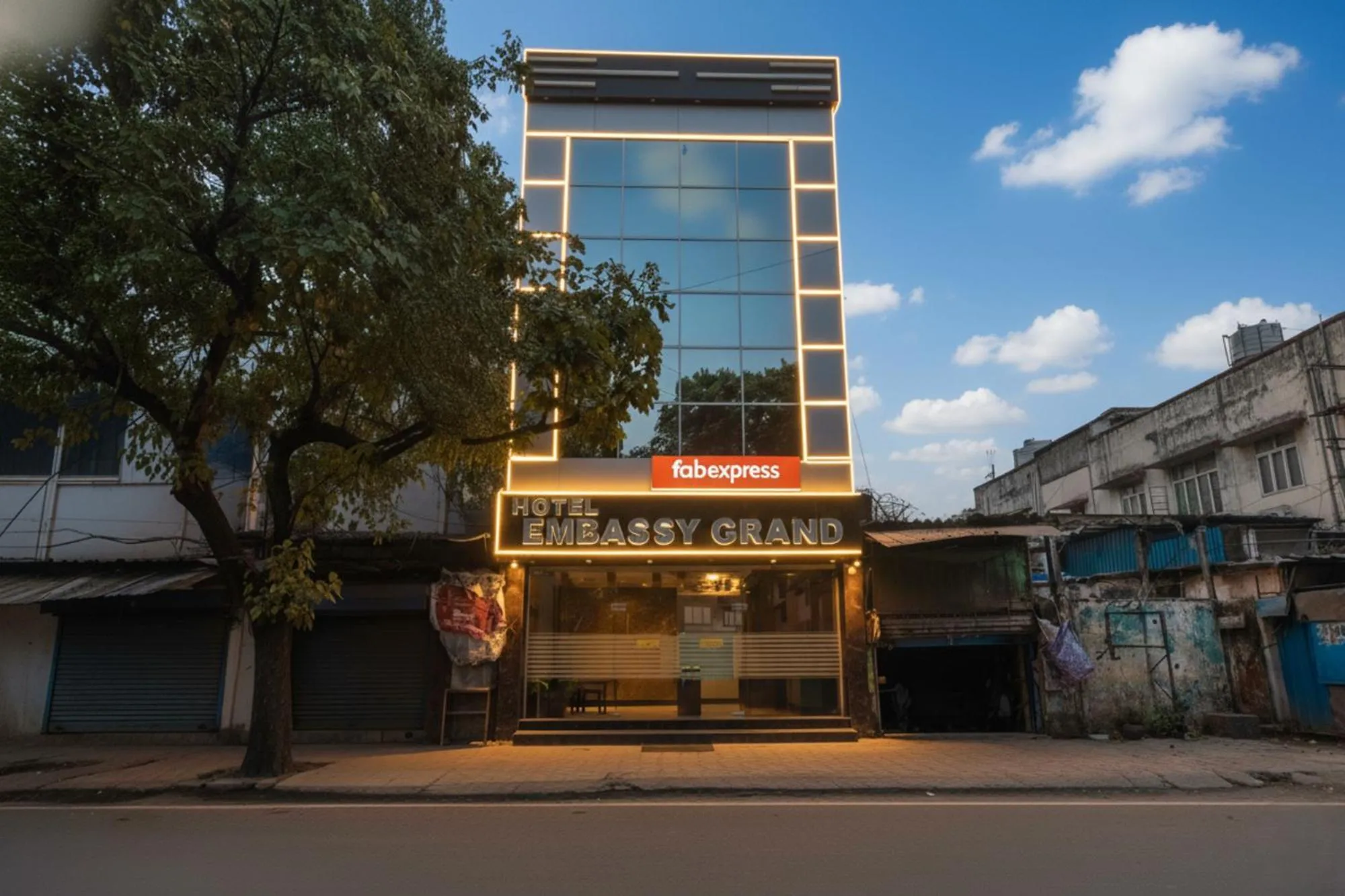 Property building in FabHotel Embassy Grand