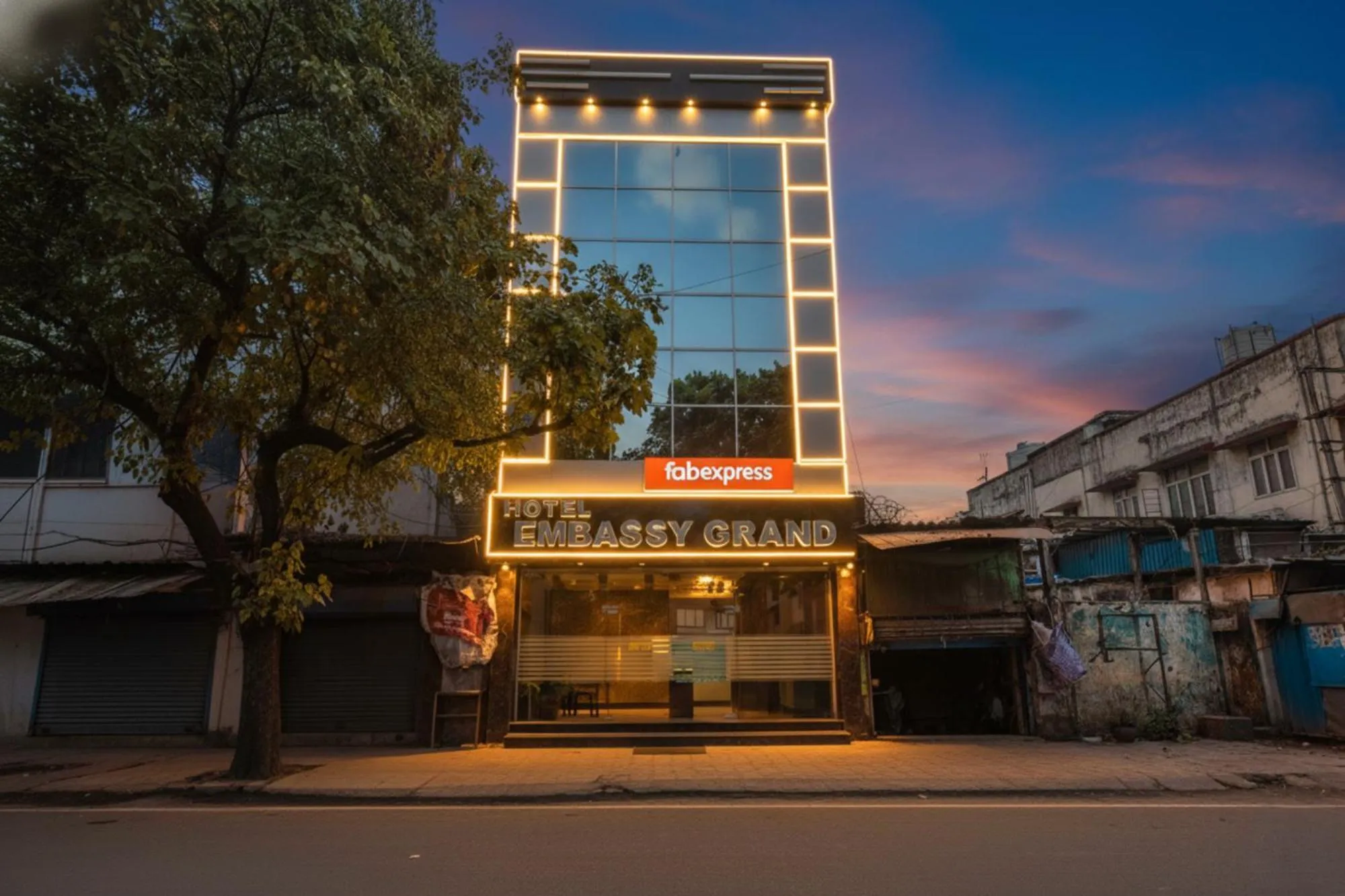 Property building in FabHotel Embassy Grand