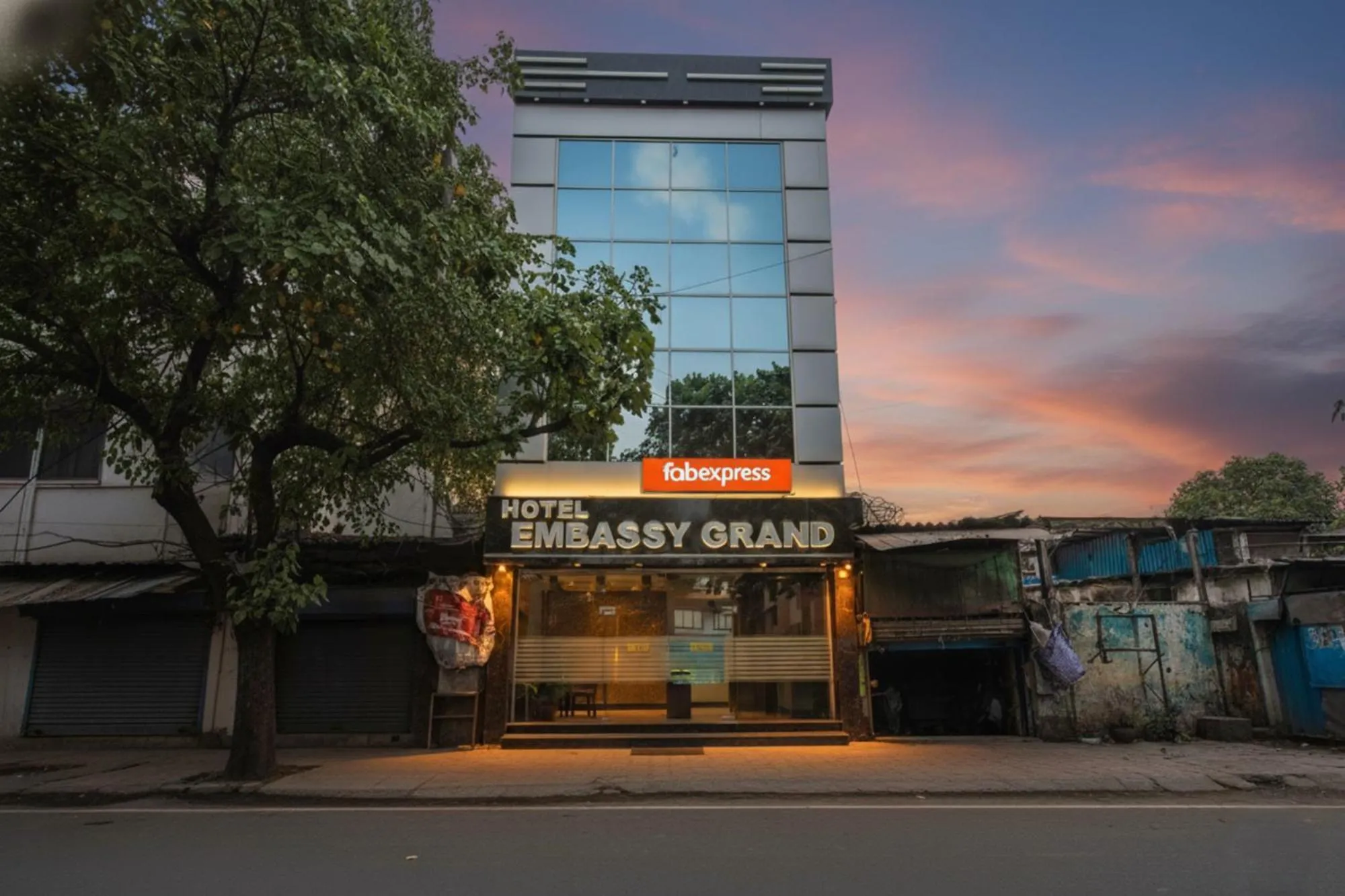 Property building in FabHotel Embassy Grand
