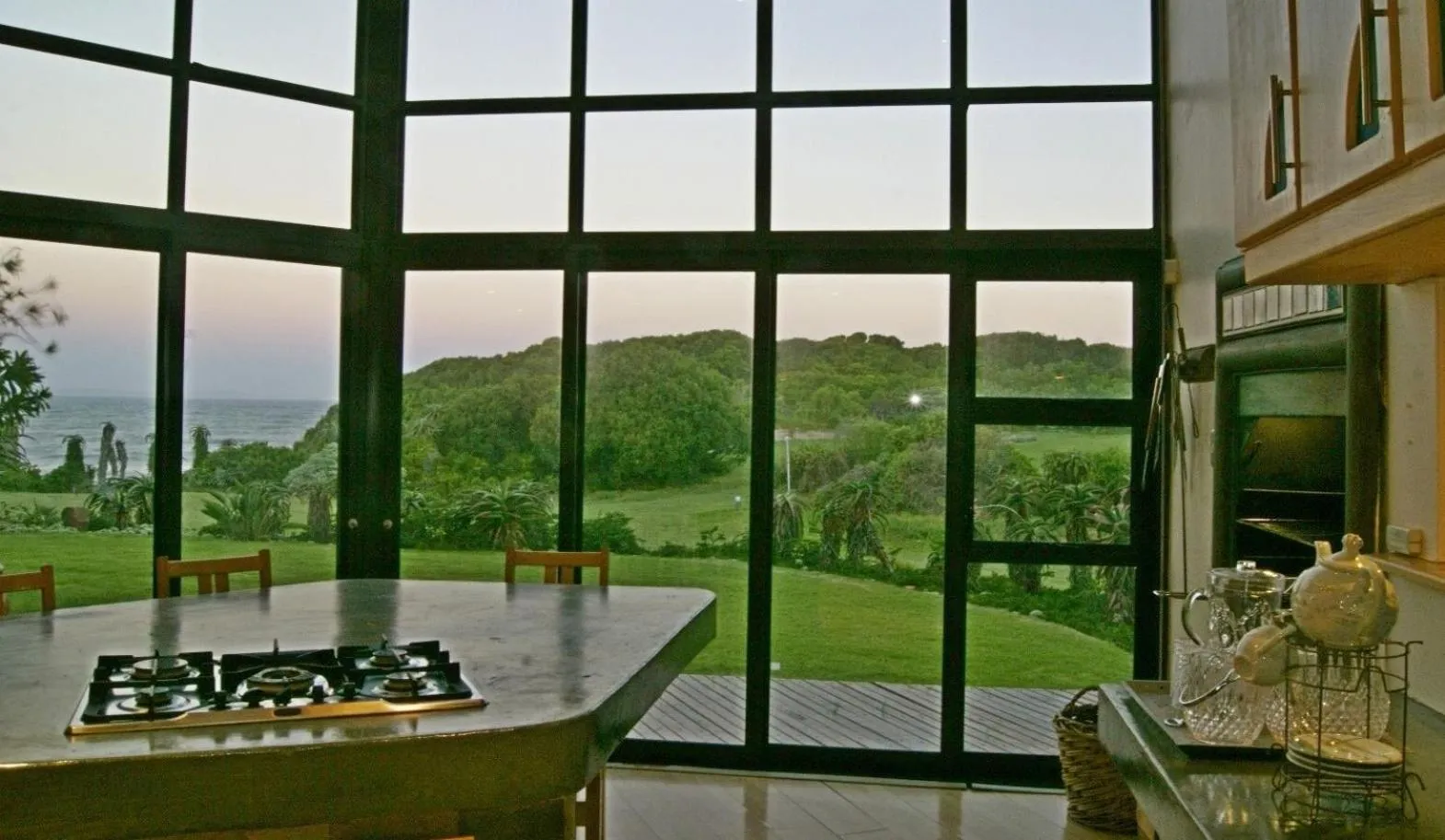 Mountain view in Supertubes Guesthouse