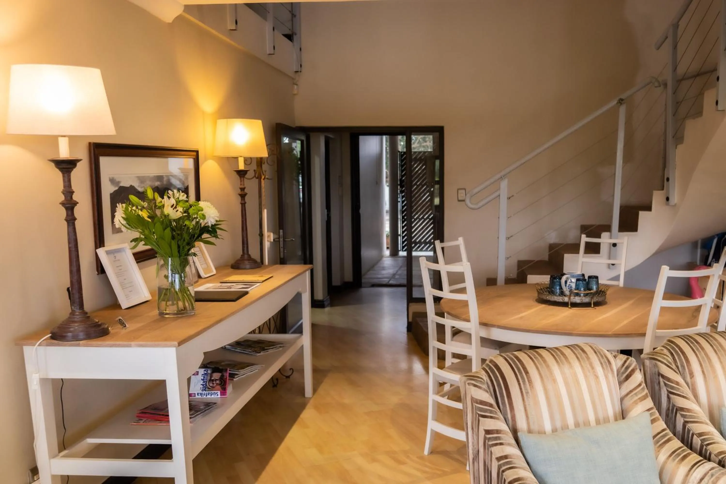 Dining area in Supertubes Guesthouse