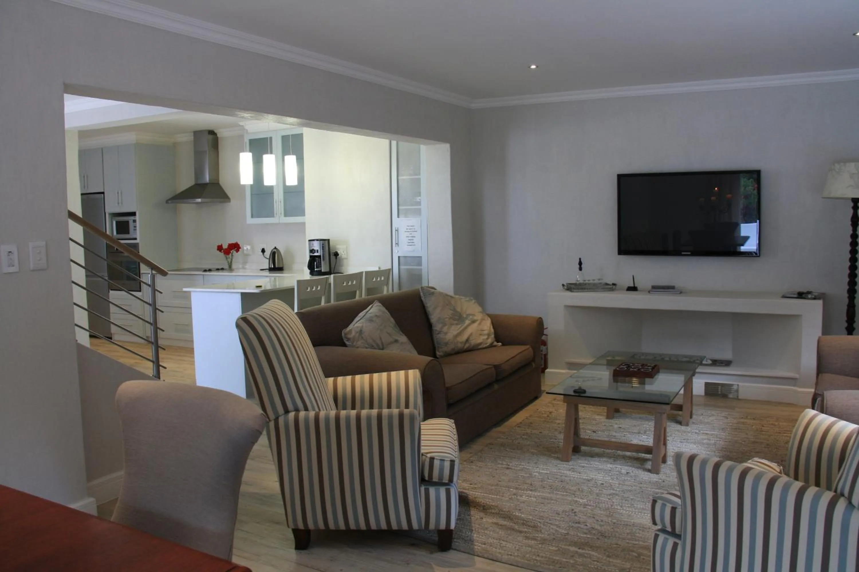 Living room in Supertubes Guesthouse