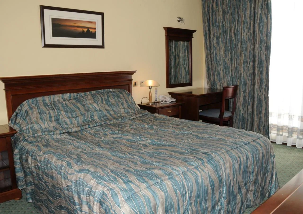 Bed in Hotel Granit