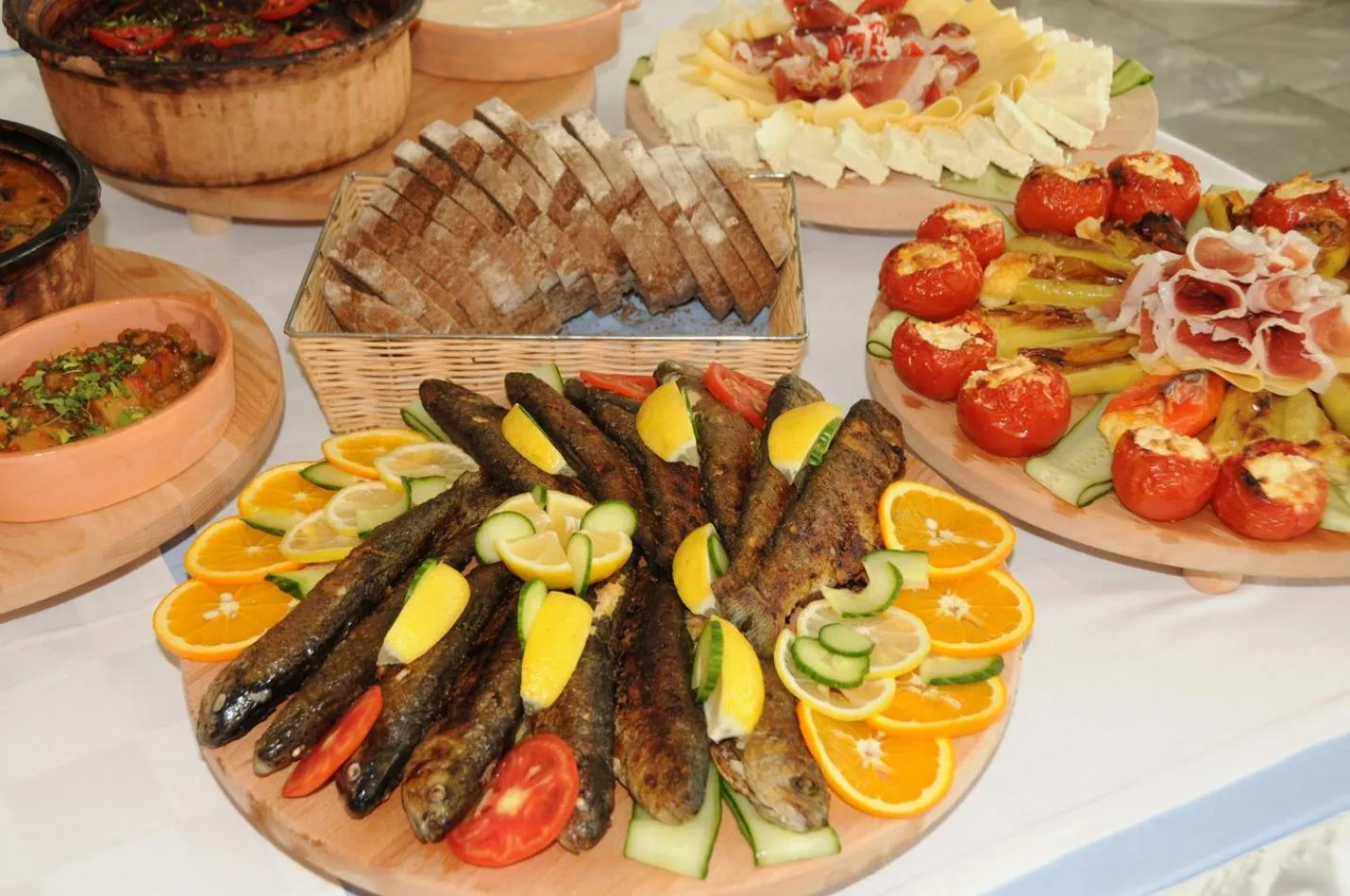 Food in Hotel Granit