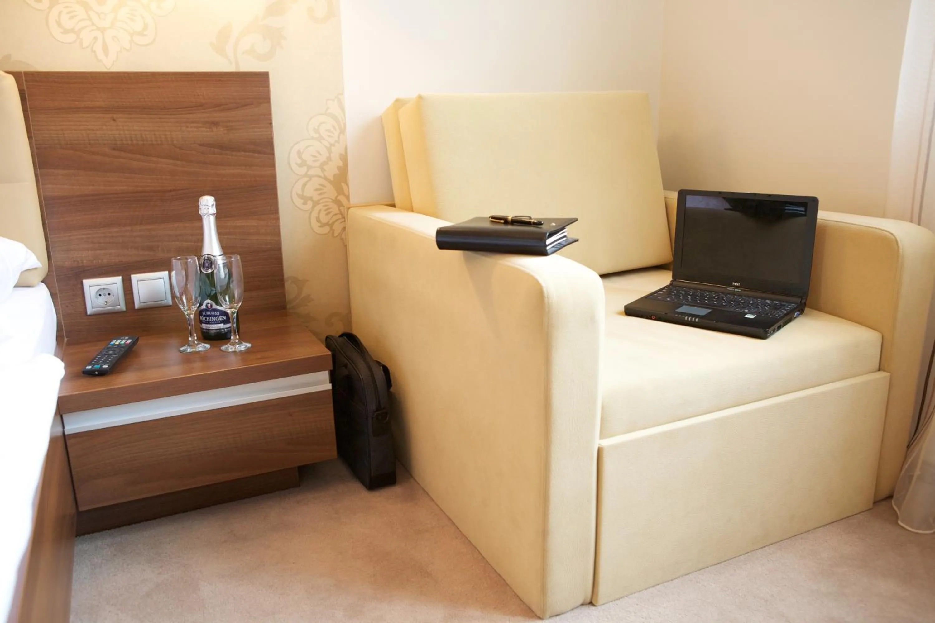 Bed in Airport Wellness Panzio