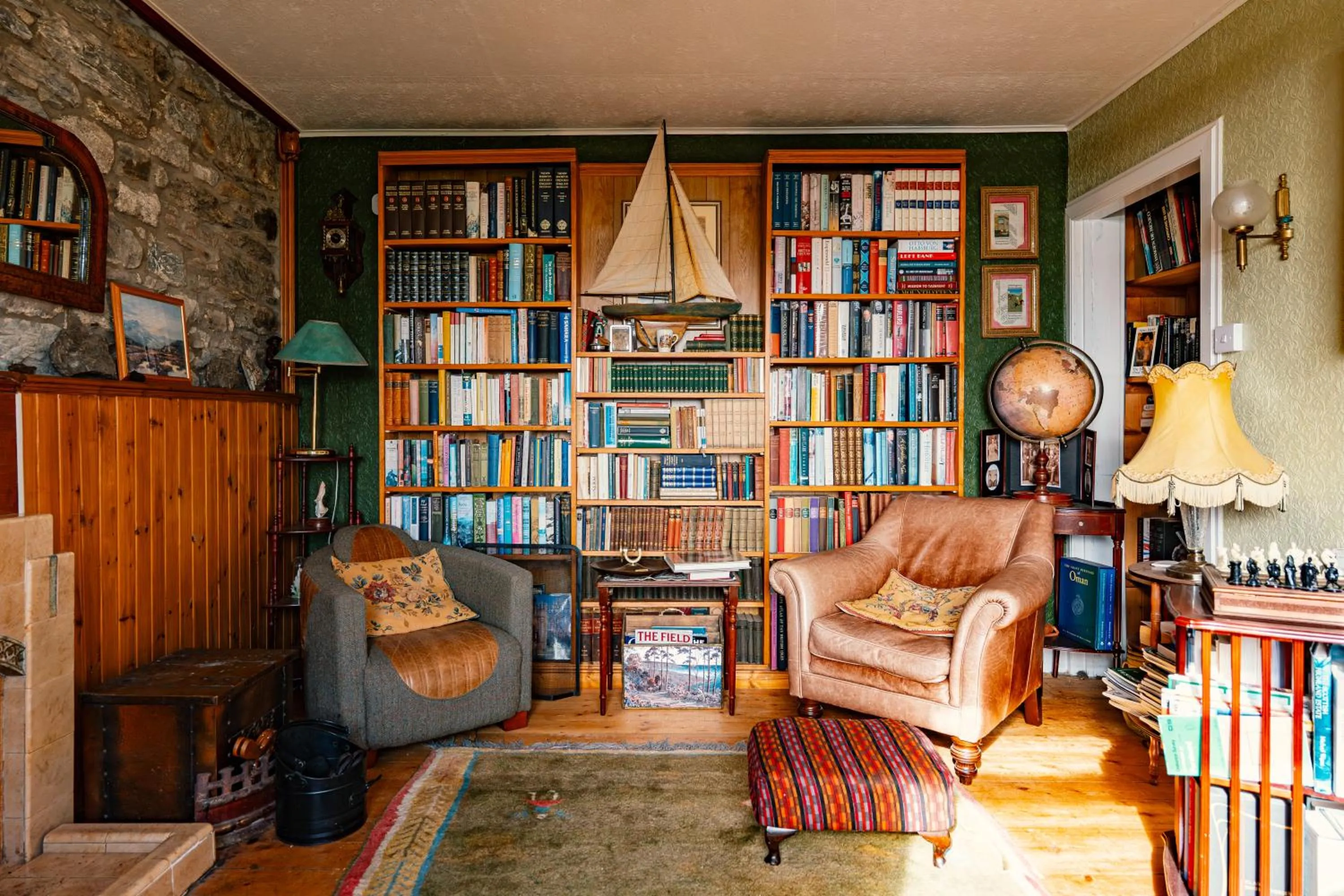 Library in Garvault House