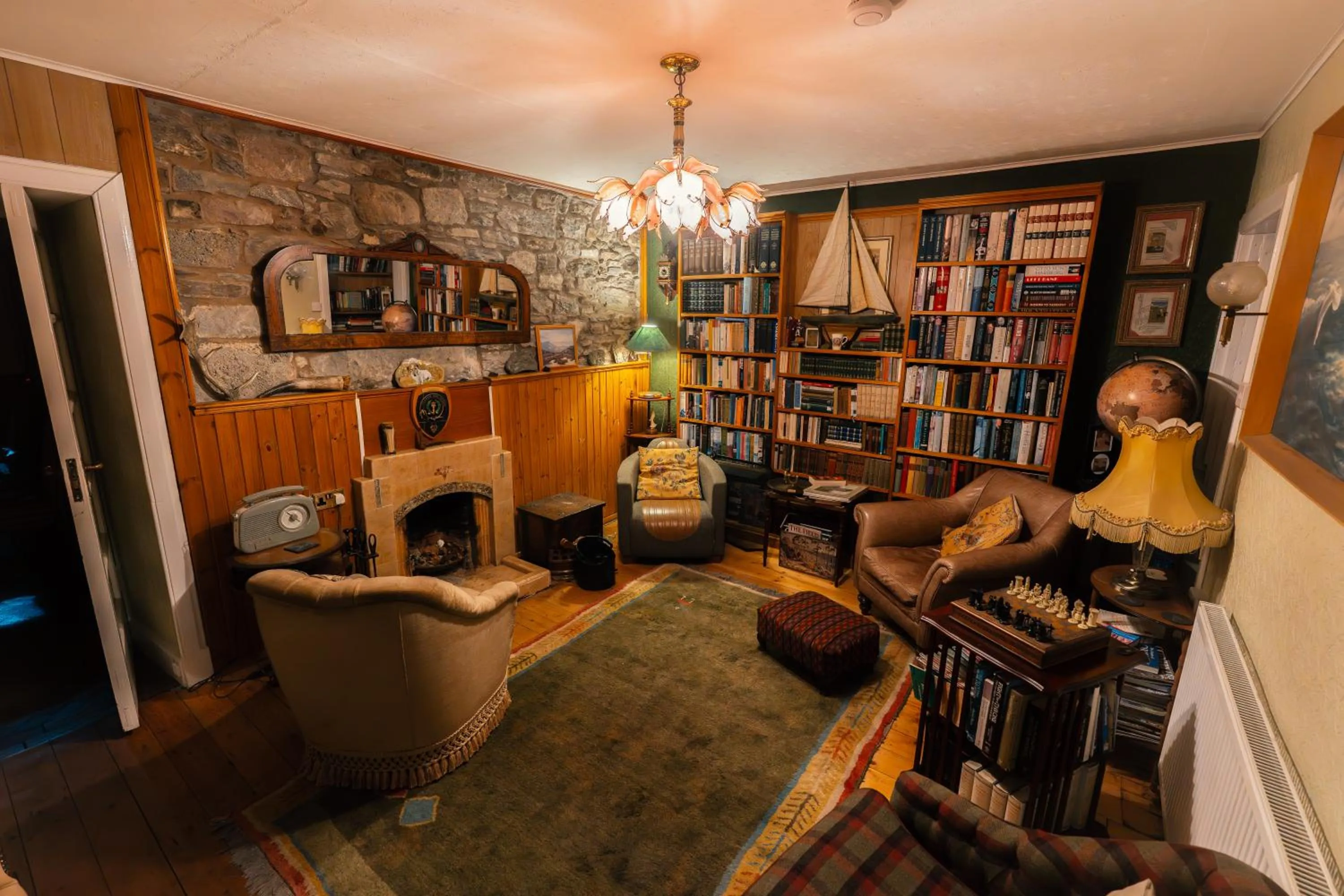 Library in Garvault House