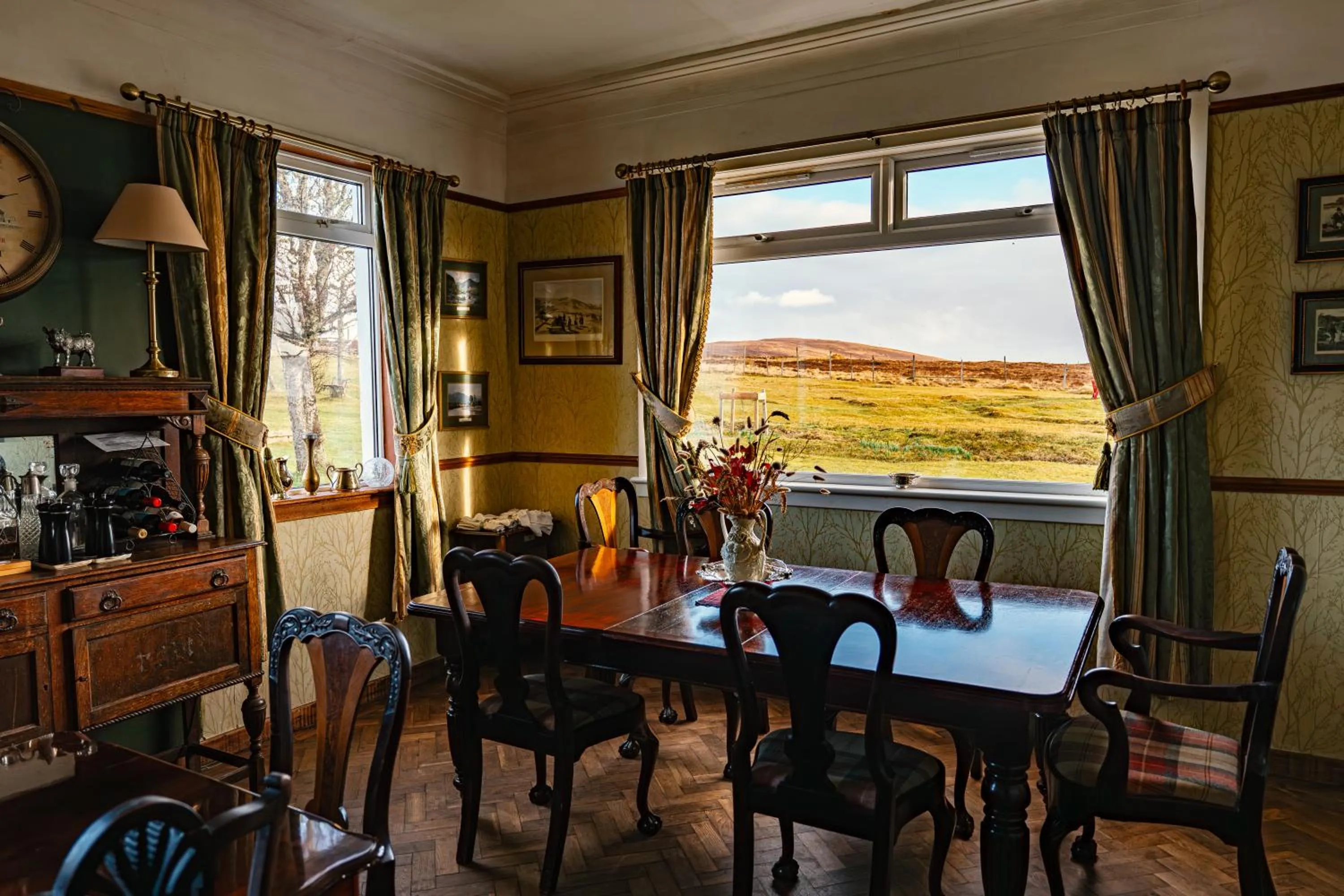 Natural landscape in Garvault House