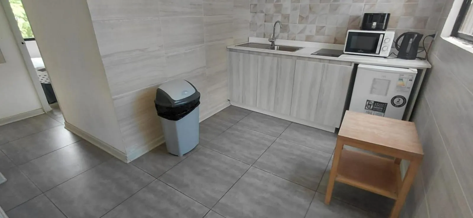 Kitchen or kitchenette in Hotel Palmas de La Serena