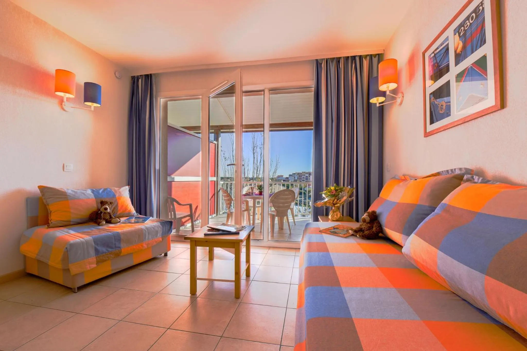 Living room in Lagrange Vacances Catalana