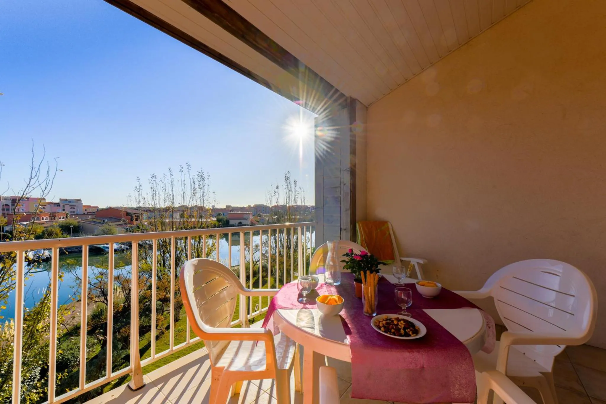 Patio in Lagrange Vacances Catalana