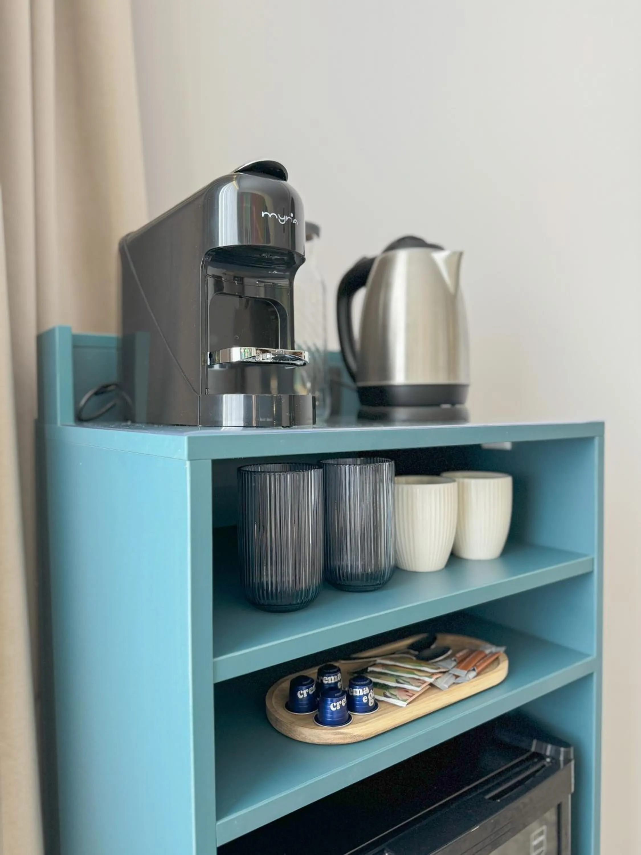 Coffee/tea facilities in Hotel FAN Sebes