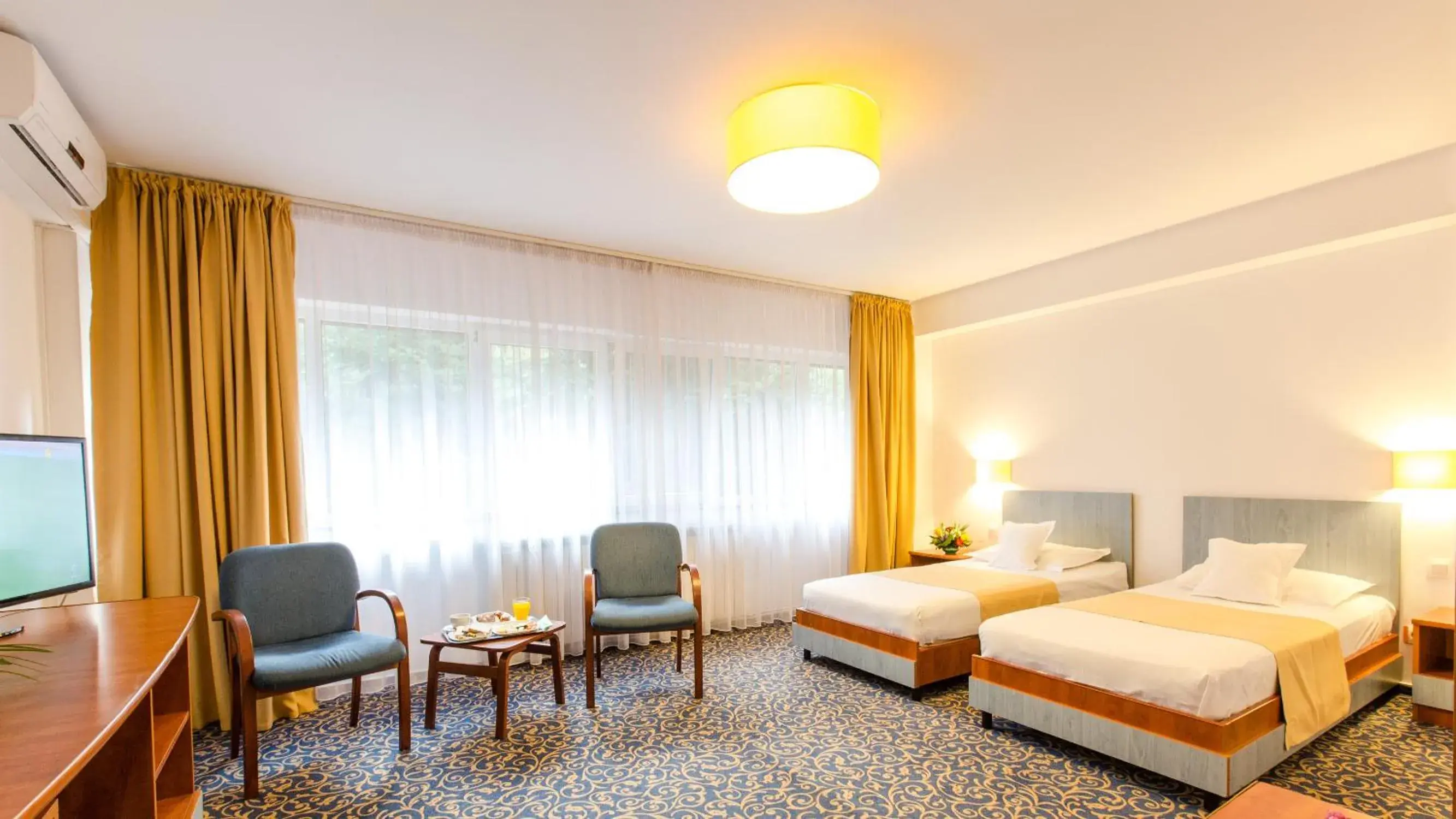 Business Twin Room - single occupancy in Hotel Herastrau Business Twin Room - single occupancy in Hotel Herastrau