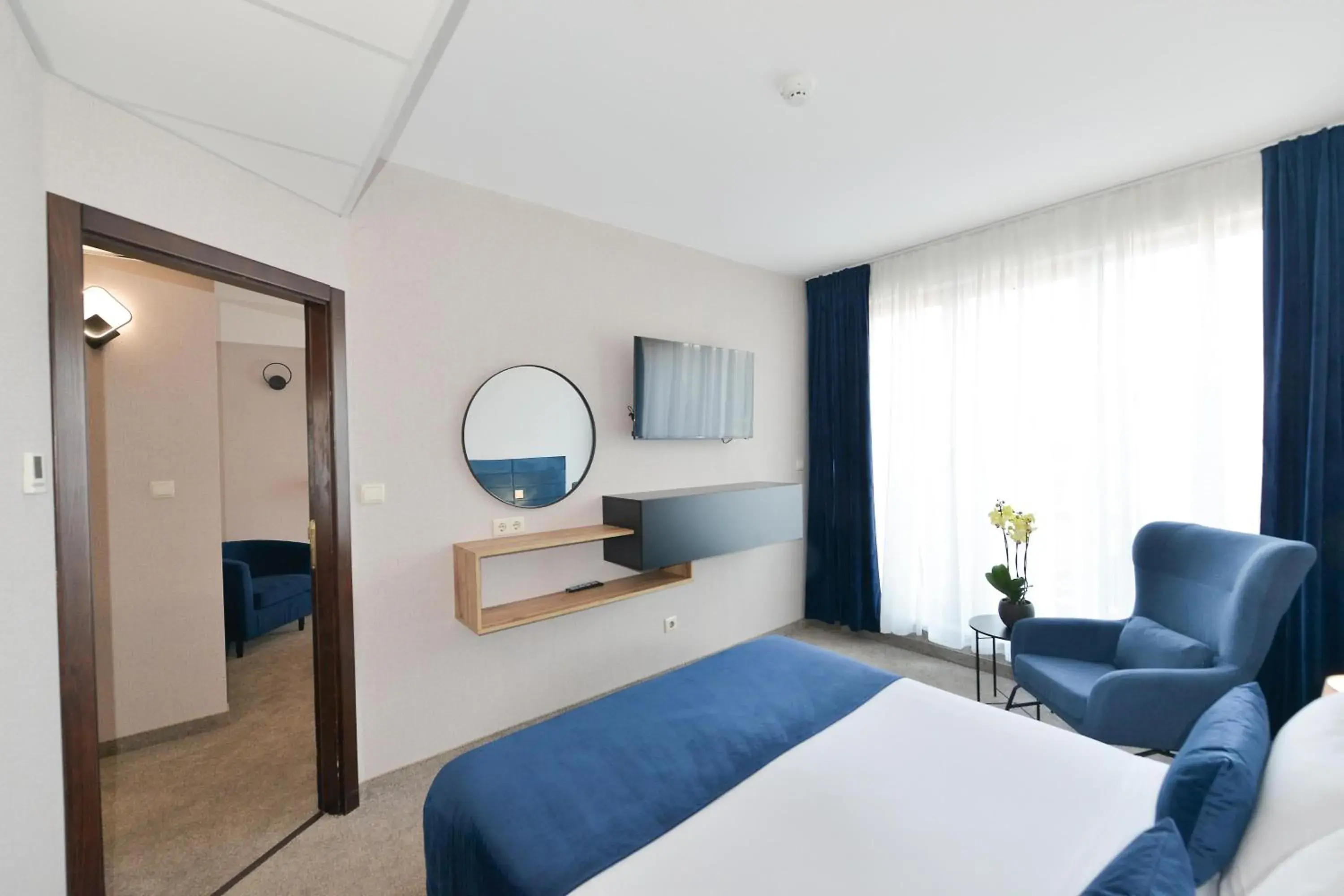 Bed in Art Plaza Hotel Bed in Art Plaza Hotel