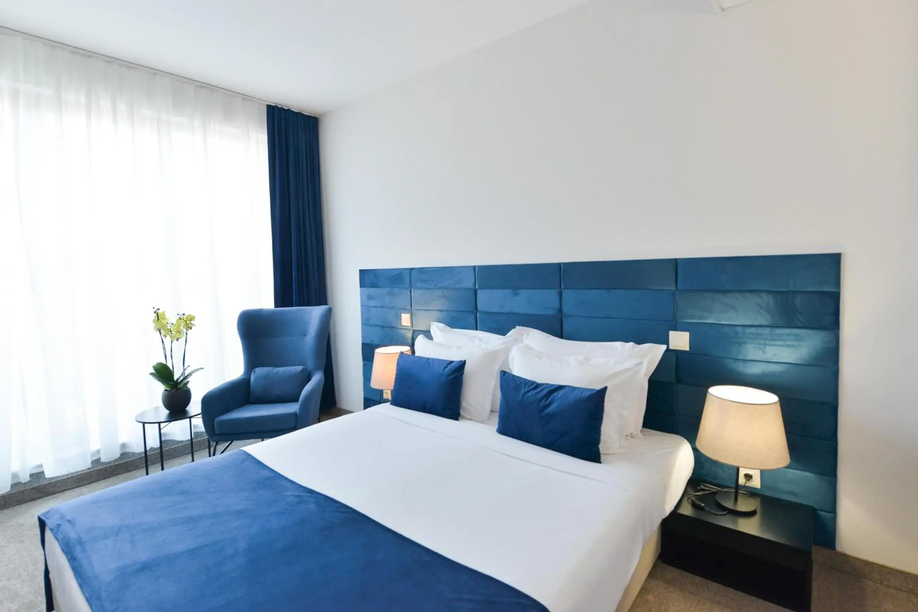 Bed in Art Plaza Hotel Bed in Art Plaza Hotel