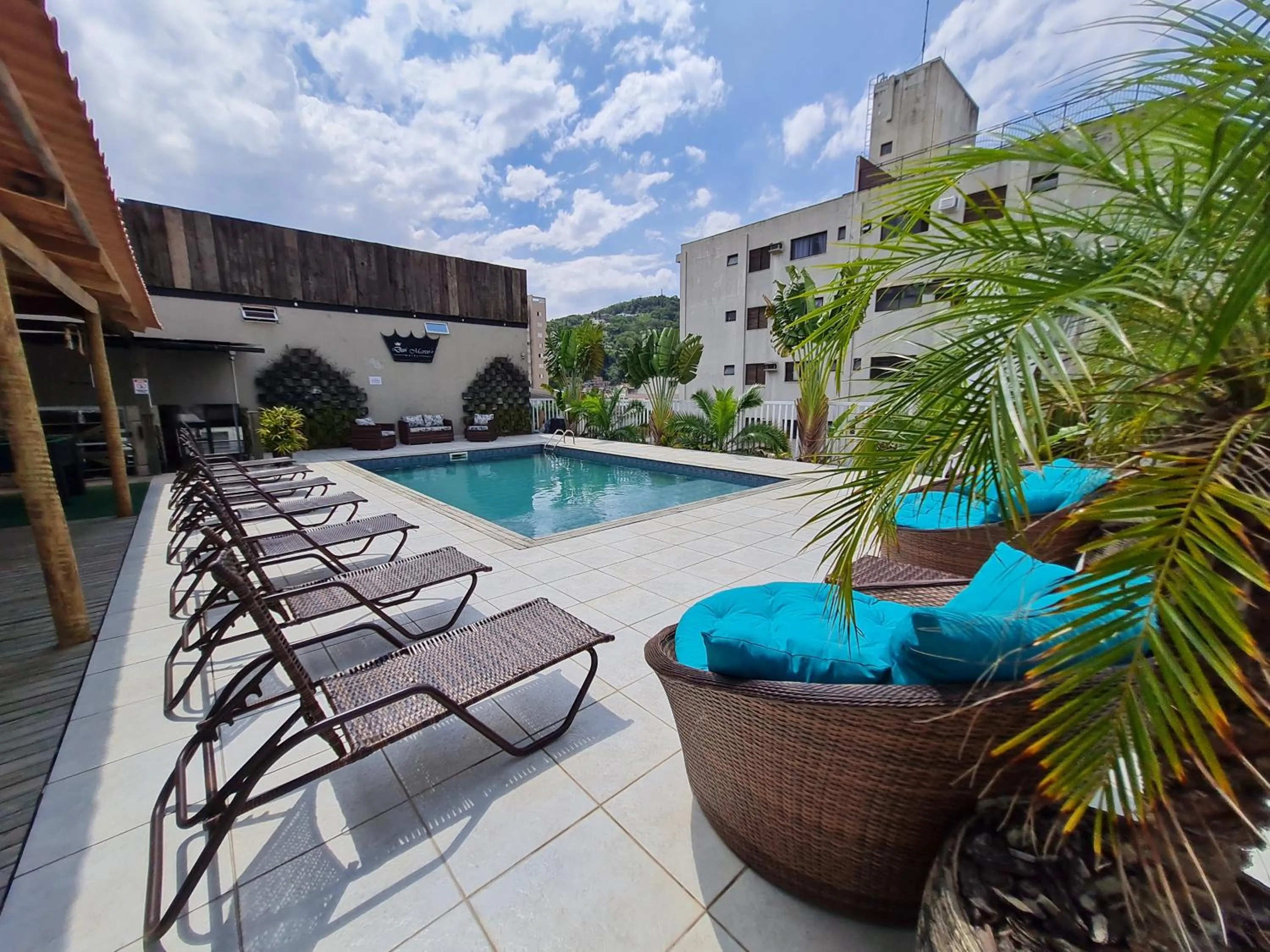 Spa and wellness centre/facilities in Don Marcos Hotel com Restaurante e Pizzaria