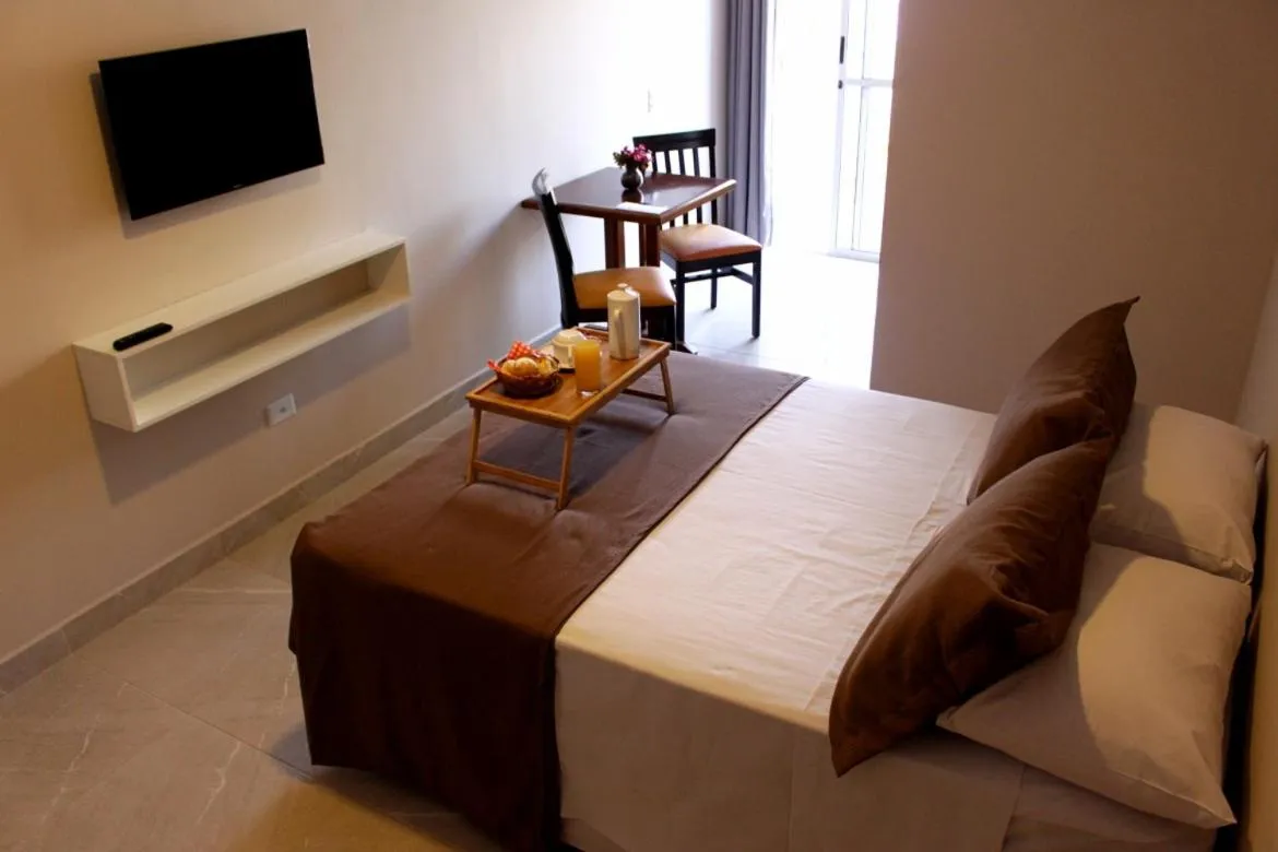 Bedroom, Bed in Don Marcos Hotel com Restaurante e Pizzaria