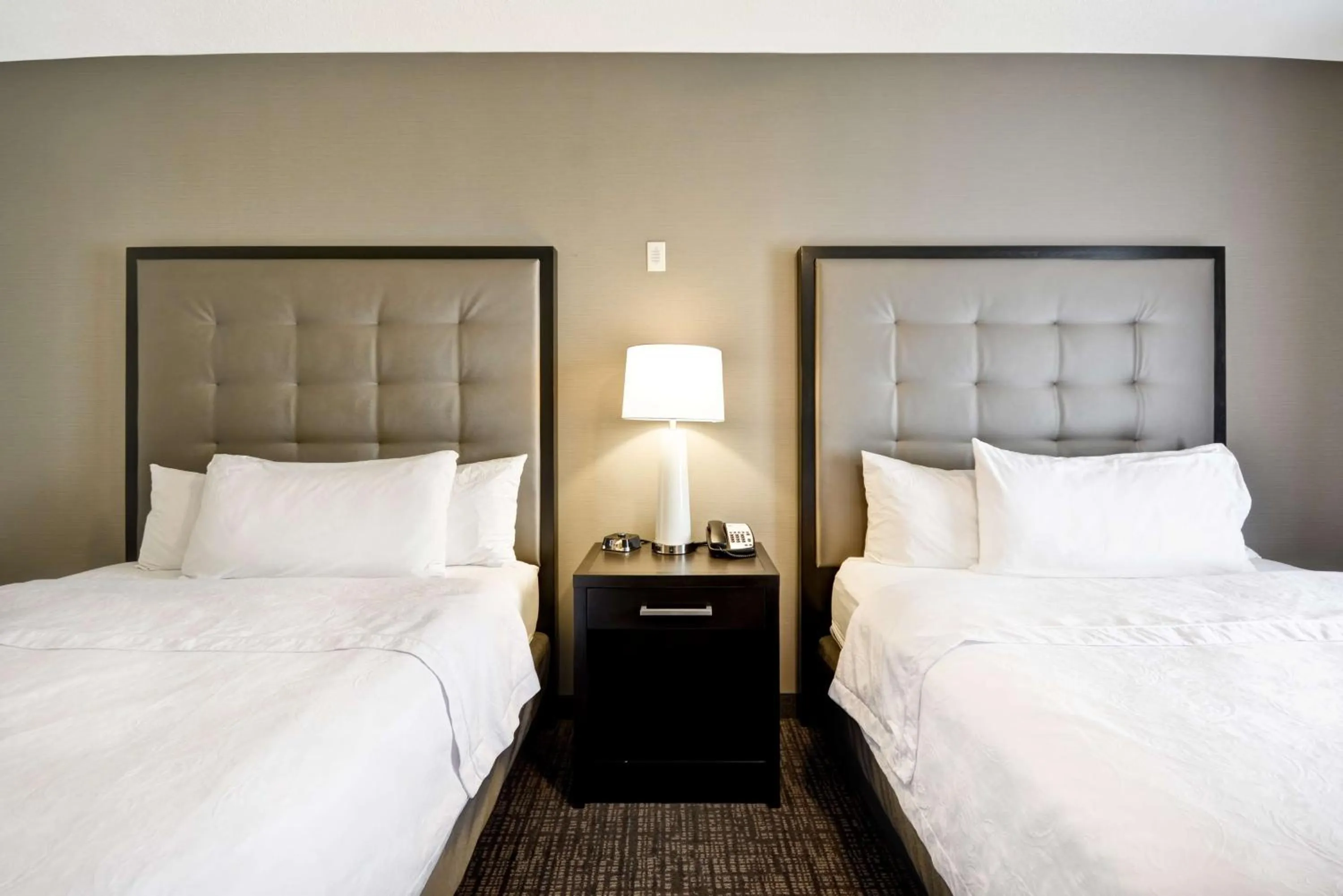 Bed in Homewood Suites by Hilton Ithaca