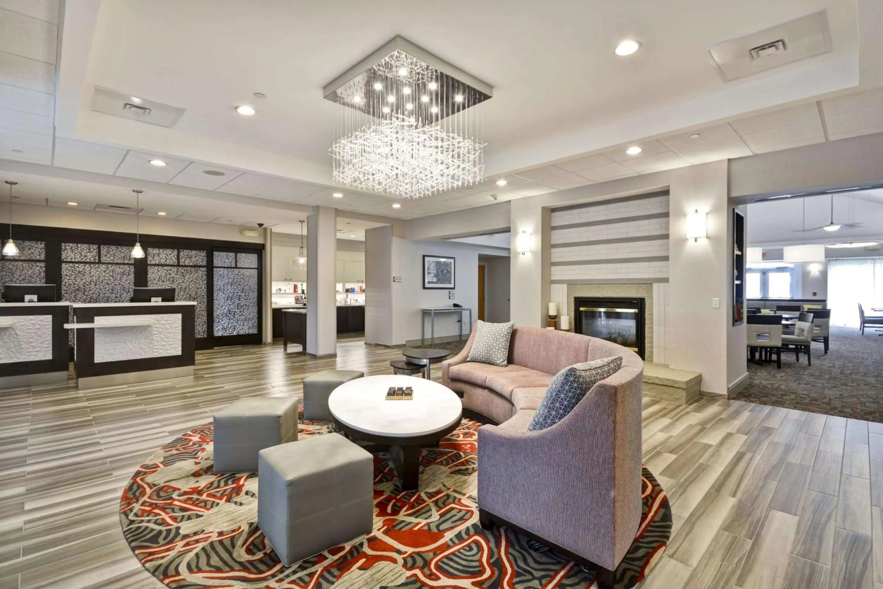 Lobby or reception in Homewood Suites by Hilton Ithaca
