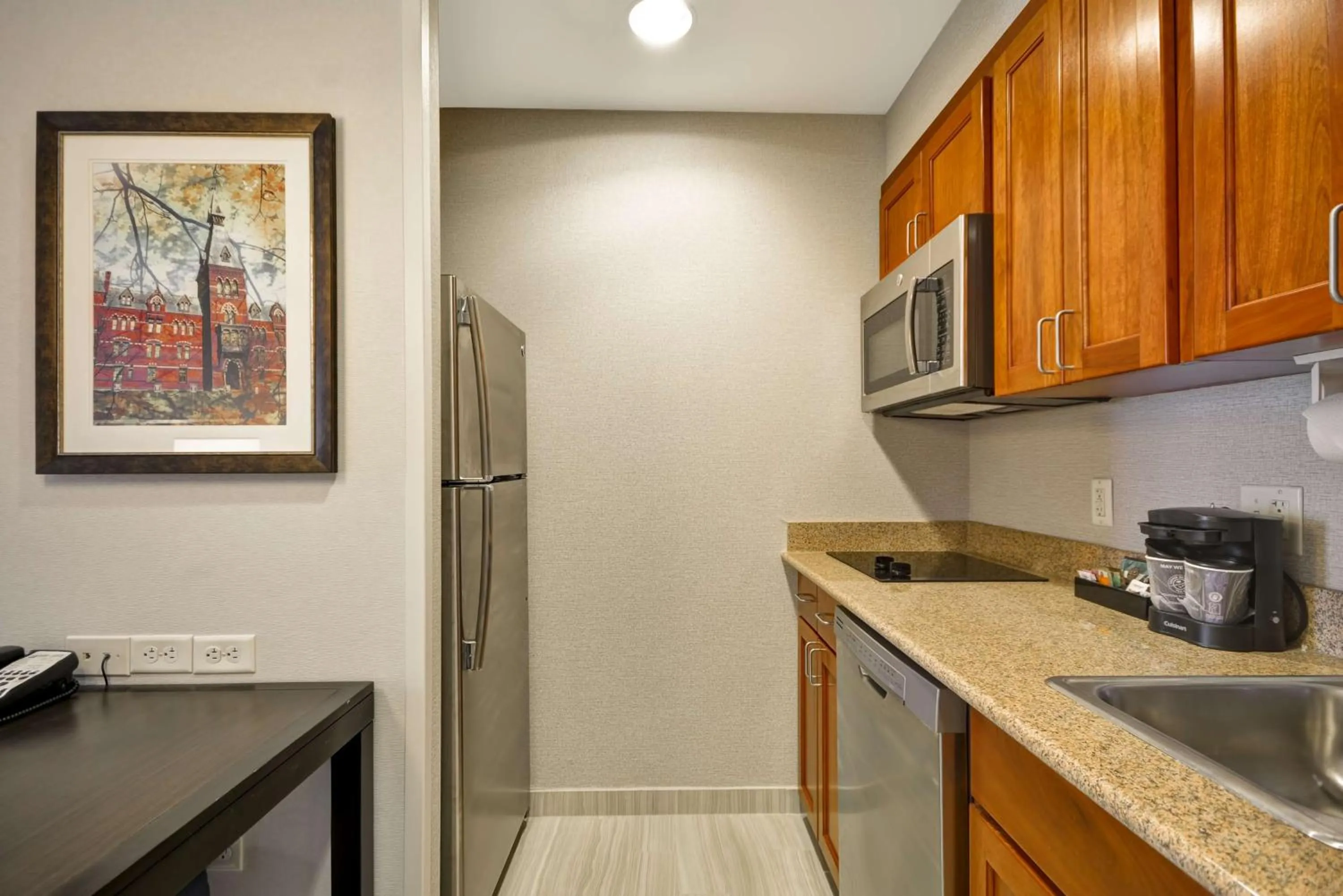 Kitchen or kitchenette in Homewood Suites by Hilton Ithaca