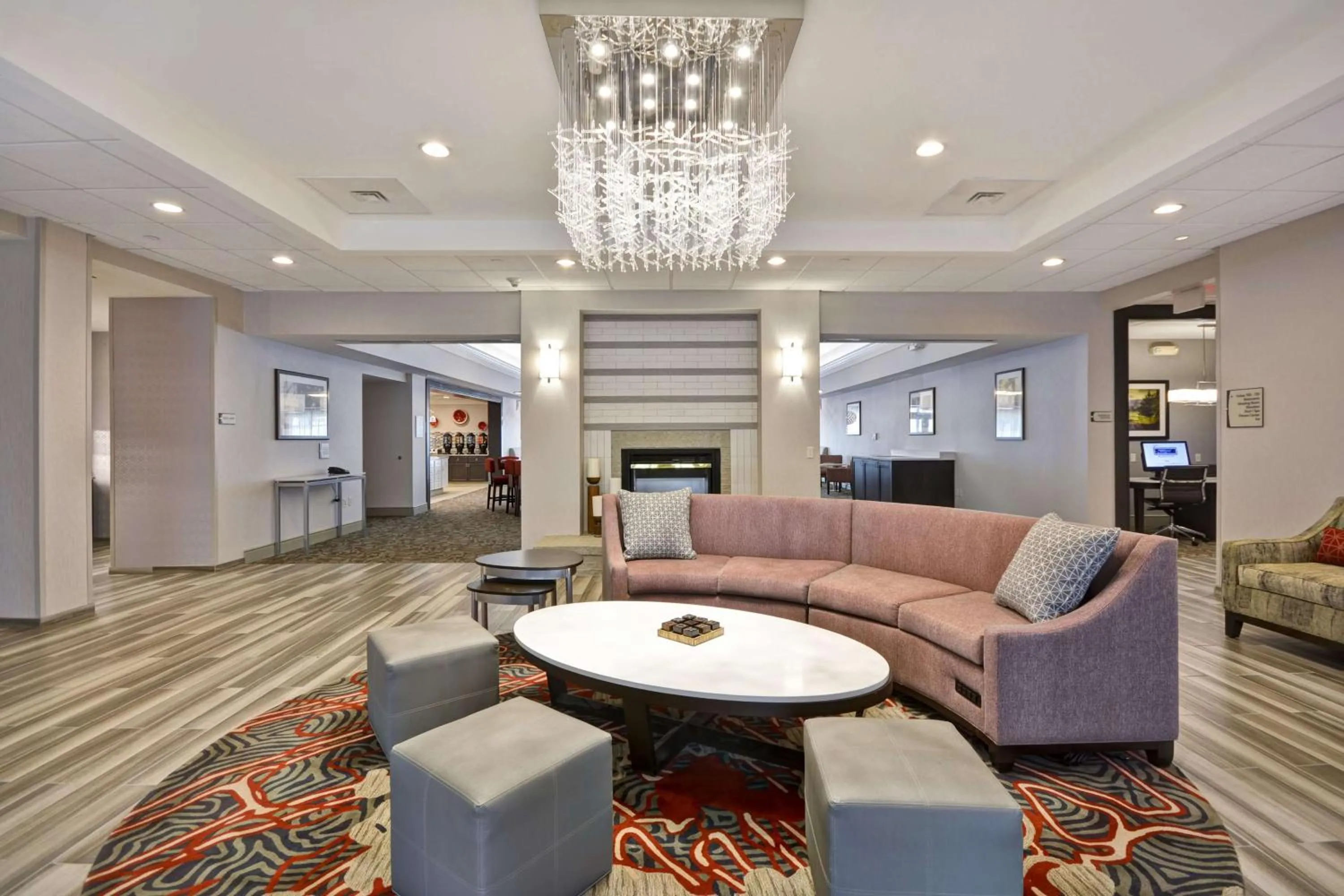 Lobby or reception in Homewood Suites by Hilton Ithaca