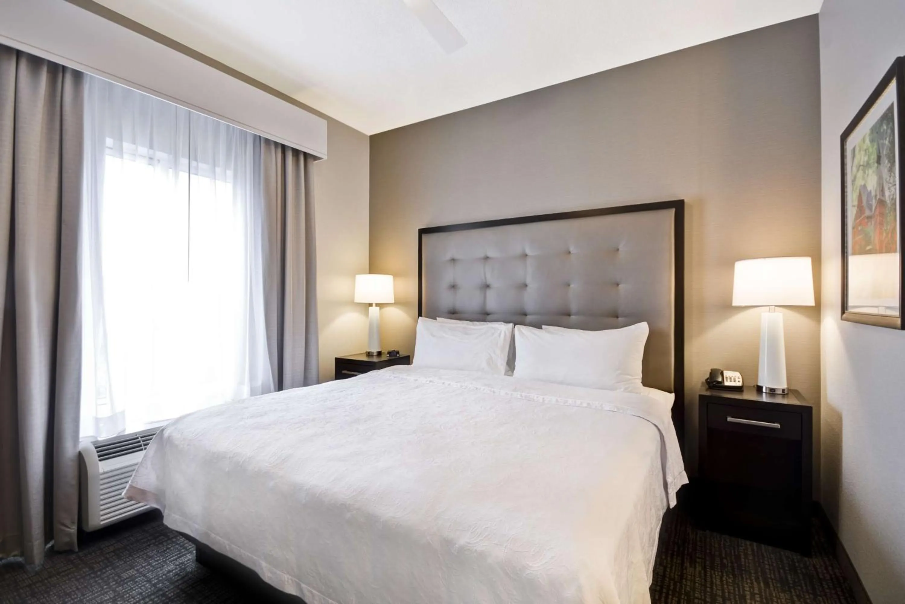 Bed in Homewood Suites by Hilton Ithaca