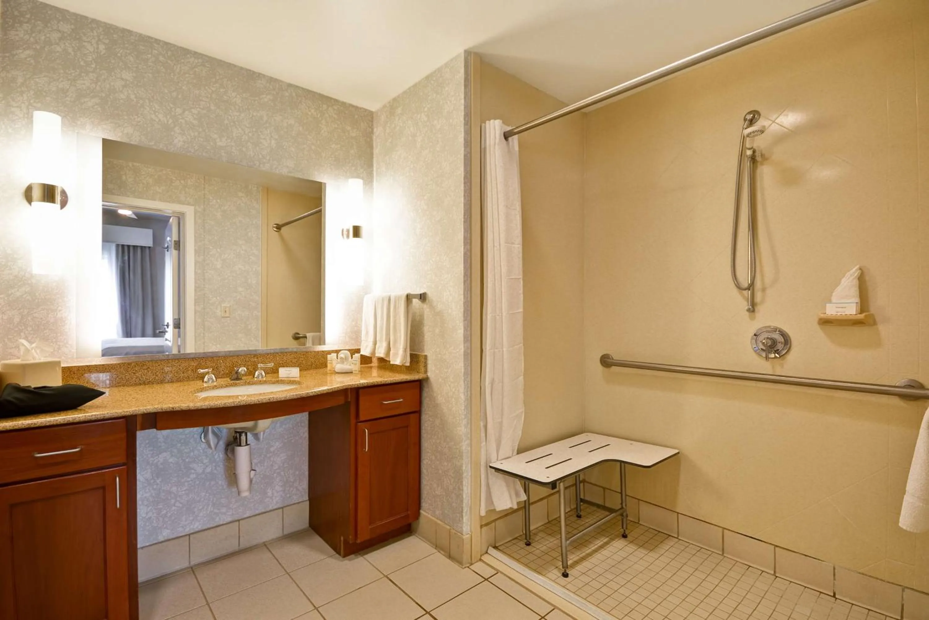 Bathroom in Homewood Suites by Hilton Ithaca