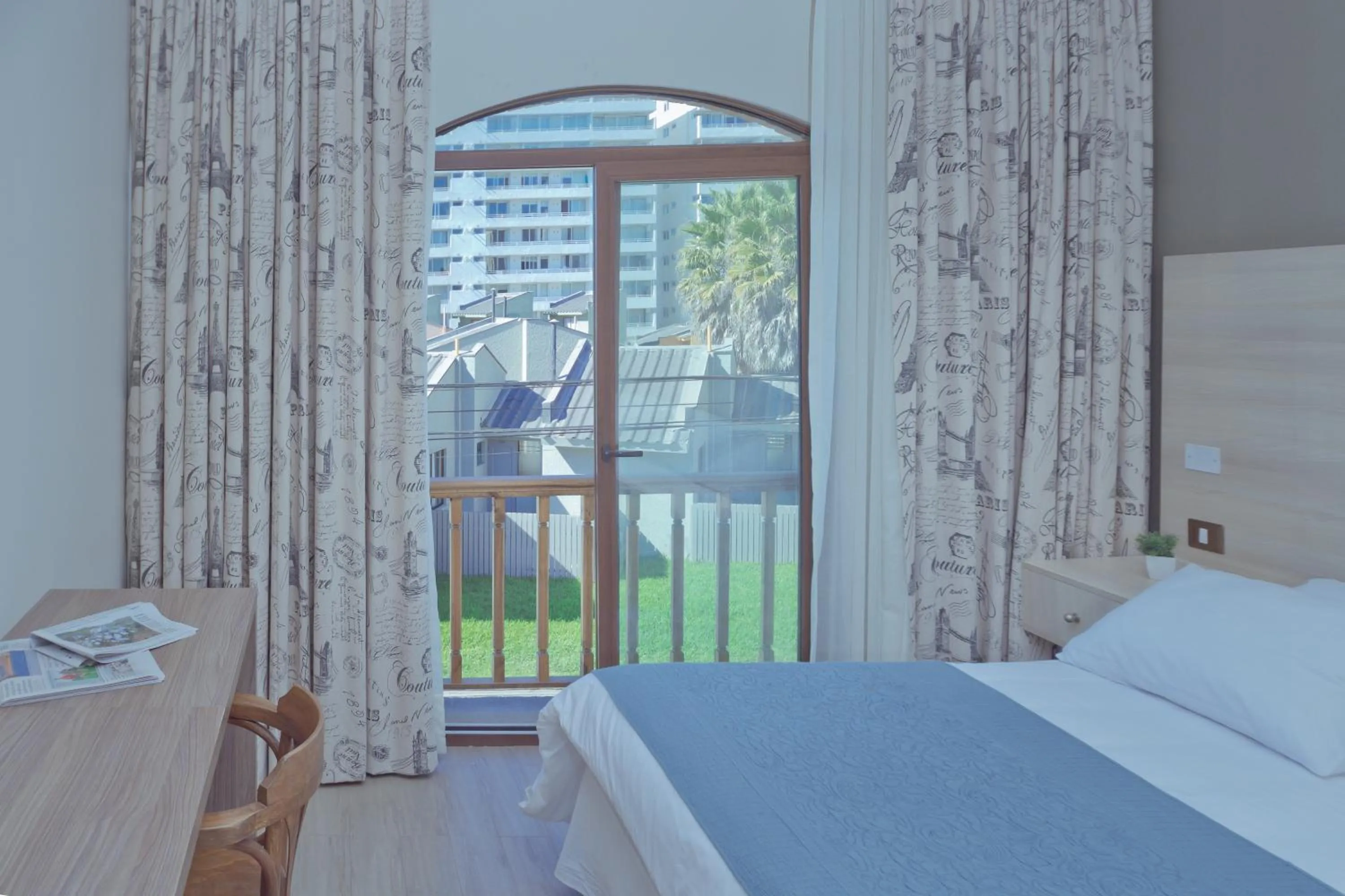 Bed in Hotel y Cabañas Campanario