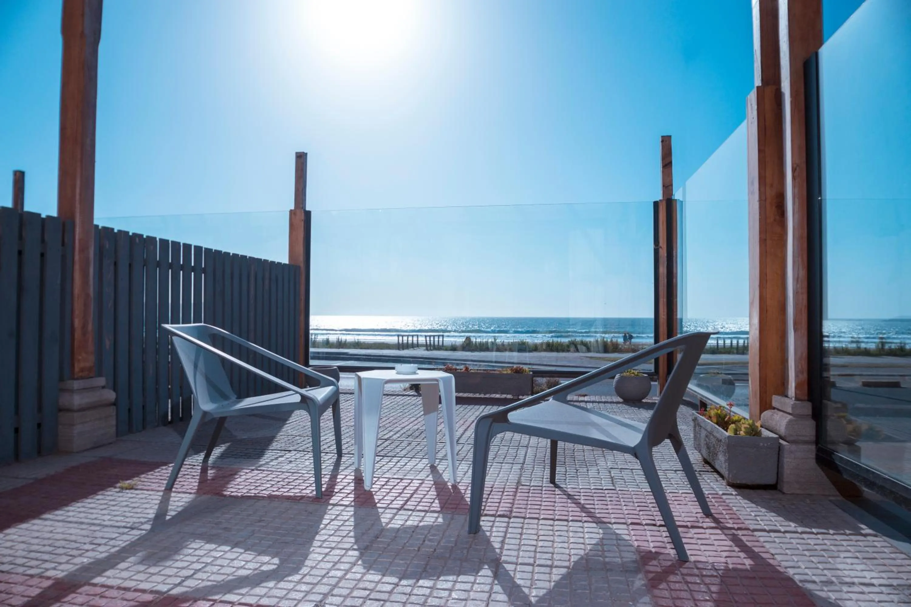 Balcony/Terrace in Hotel y Cabañas Campanario