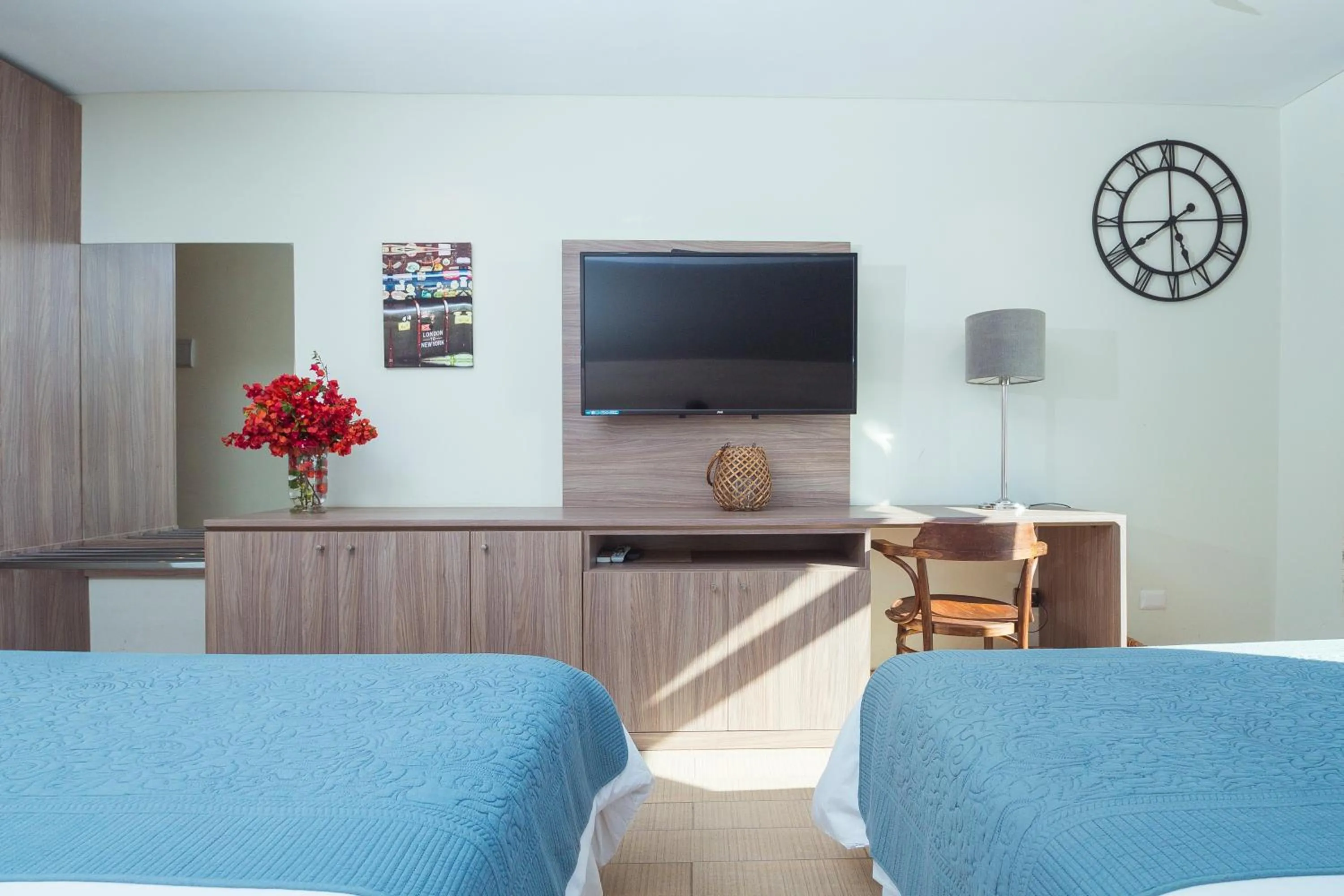 Bed in Hotel y Cabañas Campanario