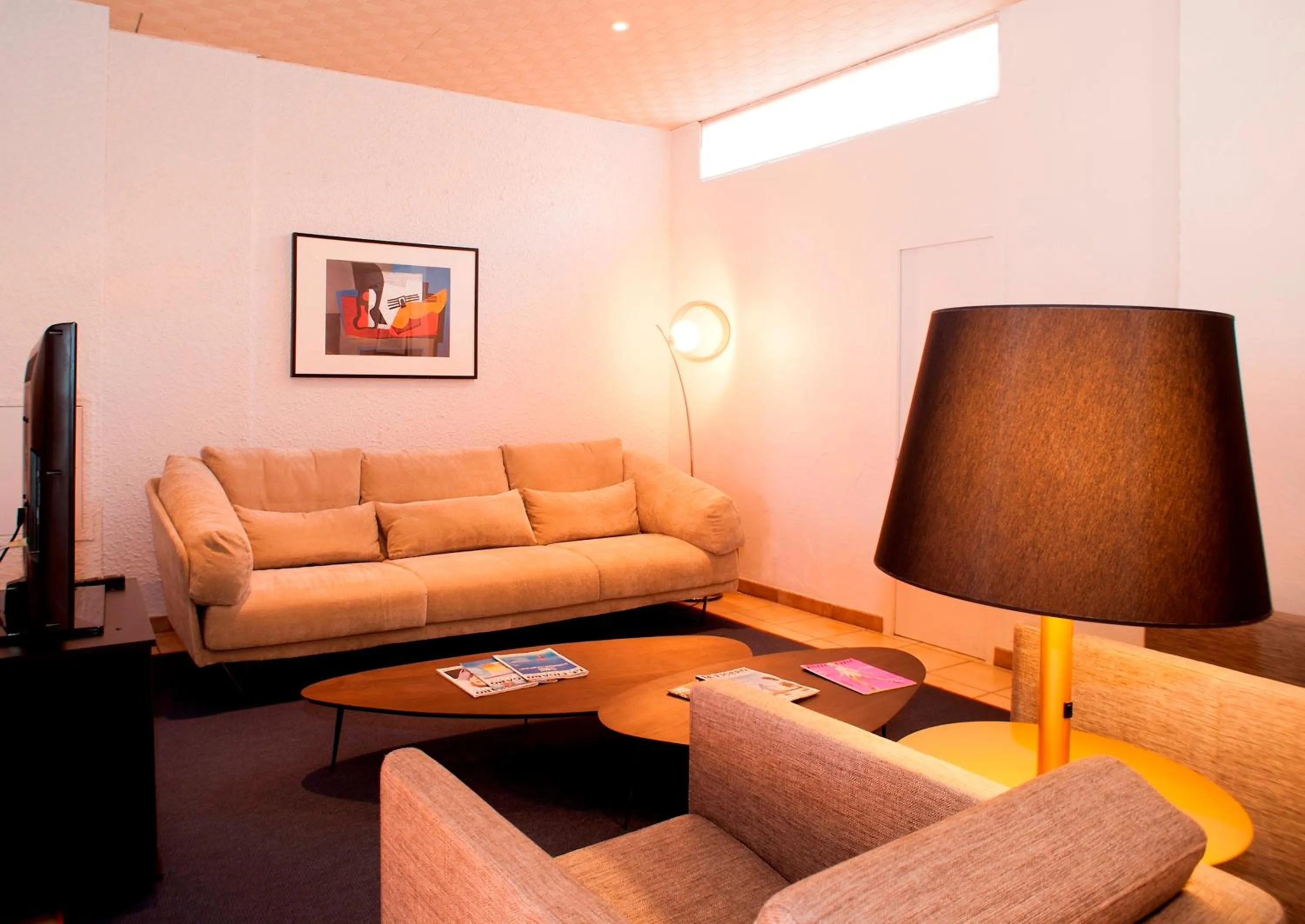 Living room in Hôtel Beau Rivage