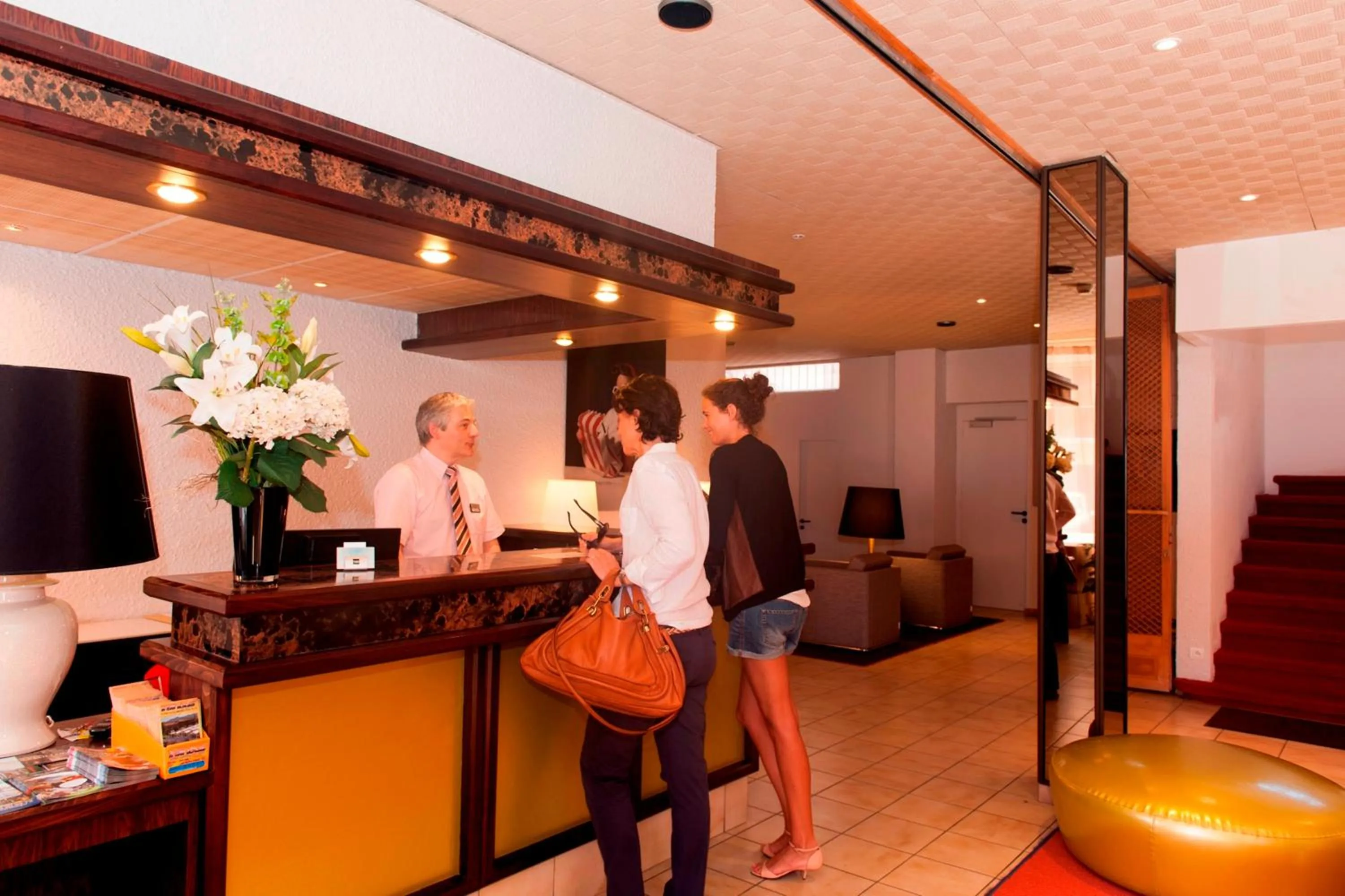 Lobby or reception in Hôtel Beau Rivage