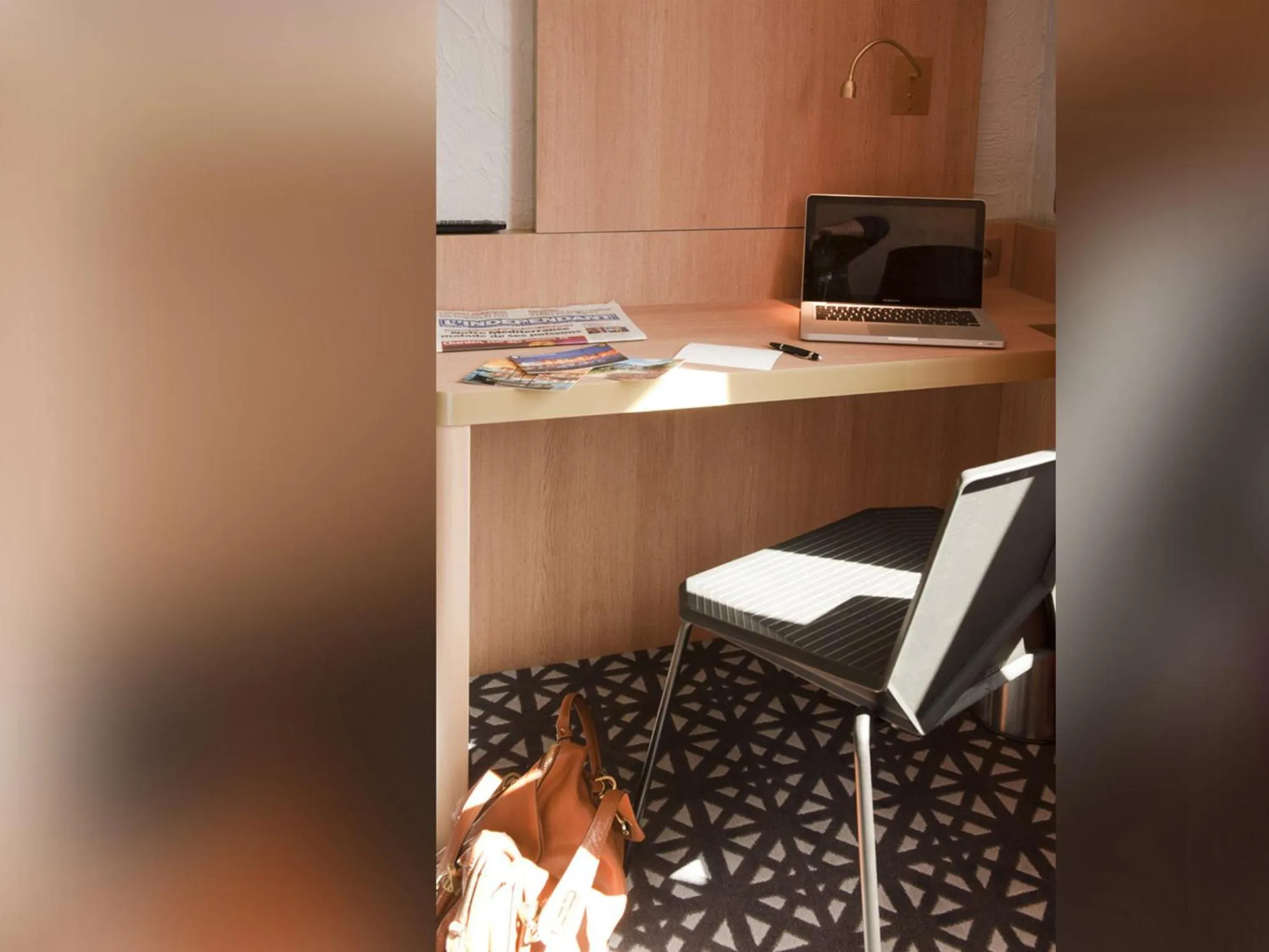 Decorative detail in Hôtel Beau Rivage