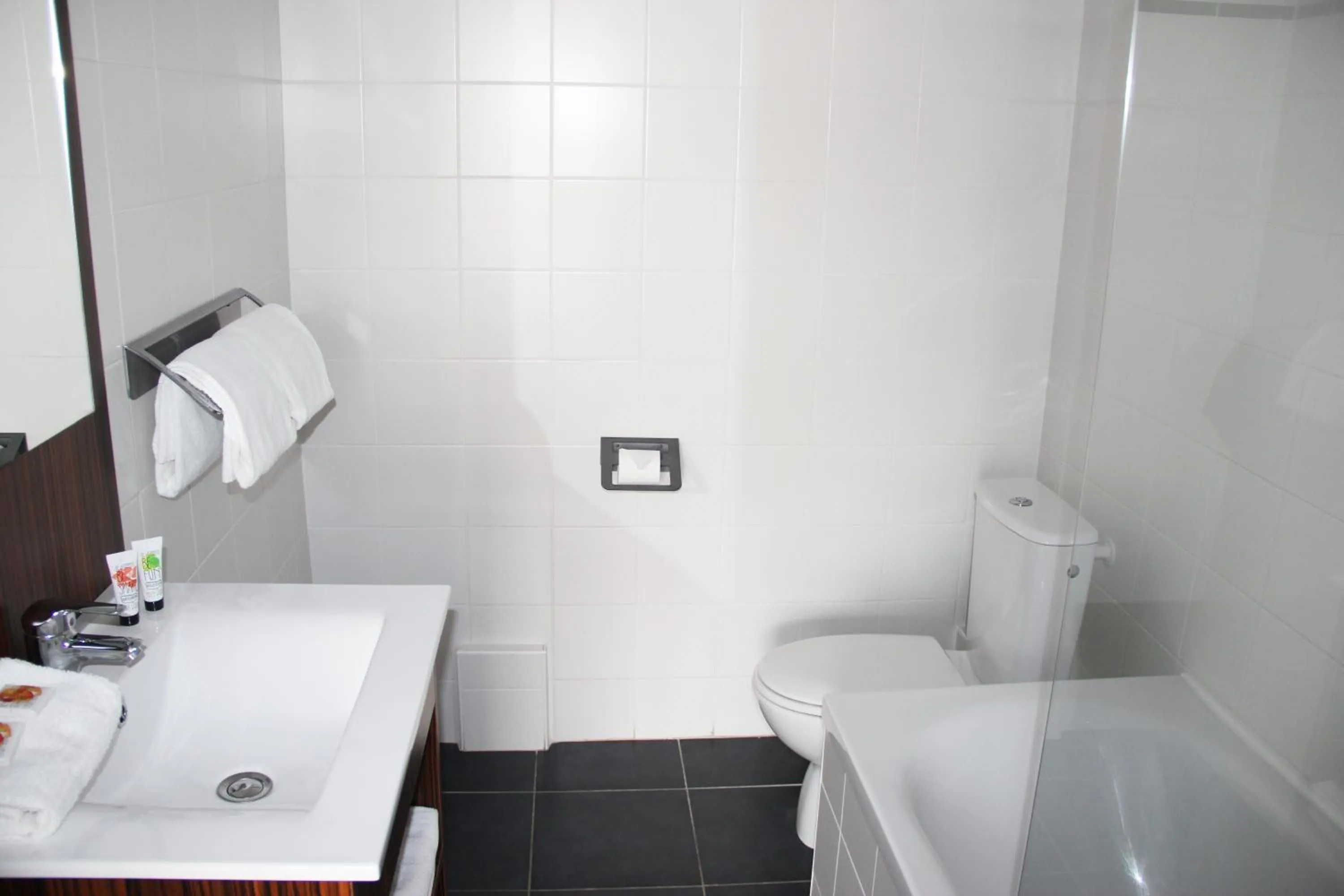 Toilet in Hôtel Beau Rivage