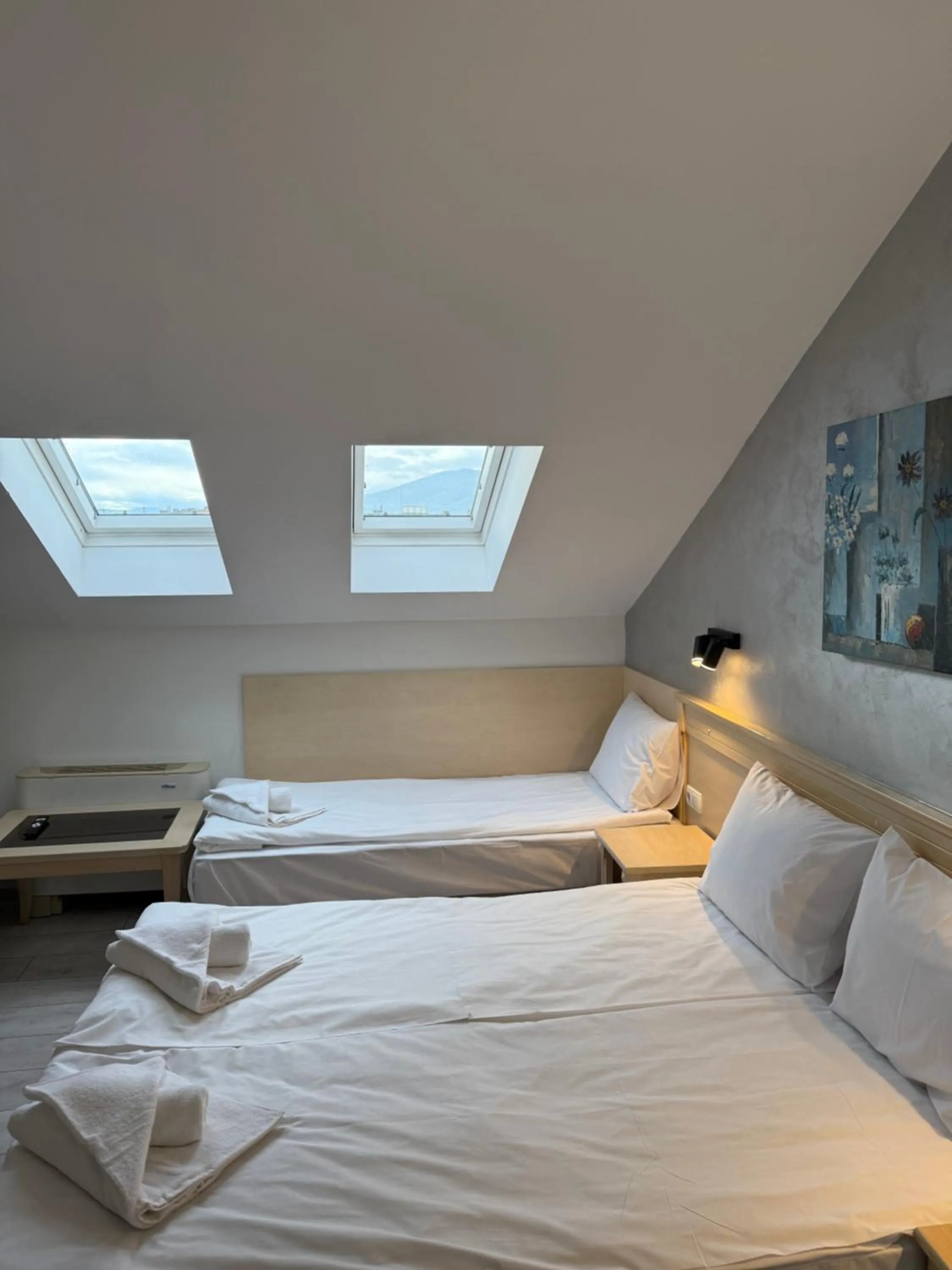 Bedroom, Bed in Hotel Aris