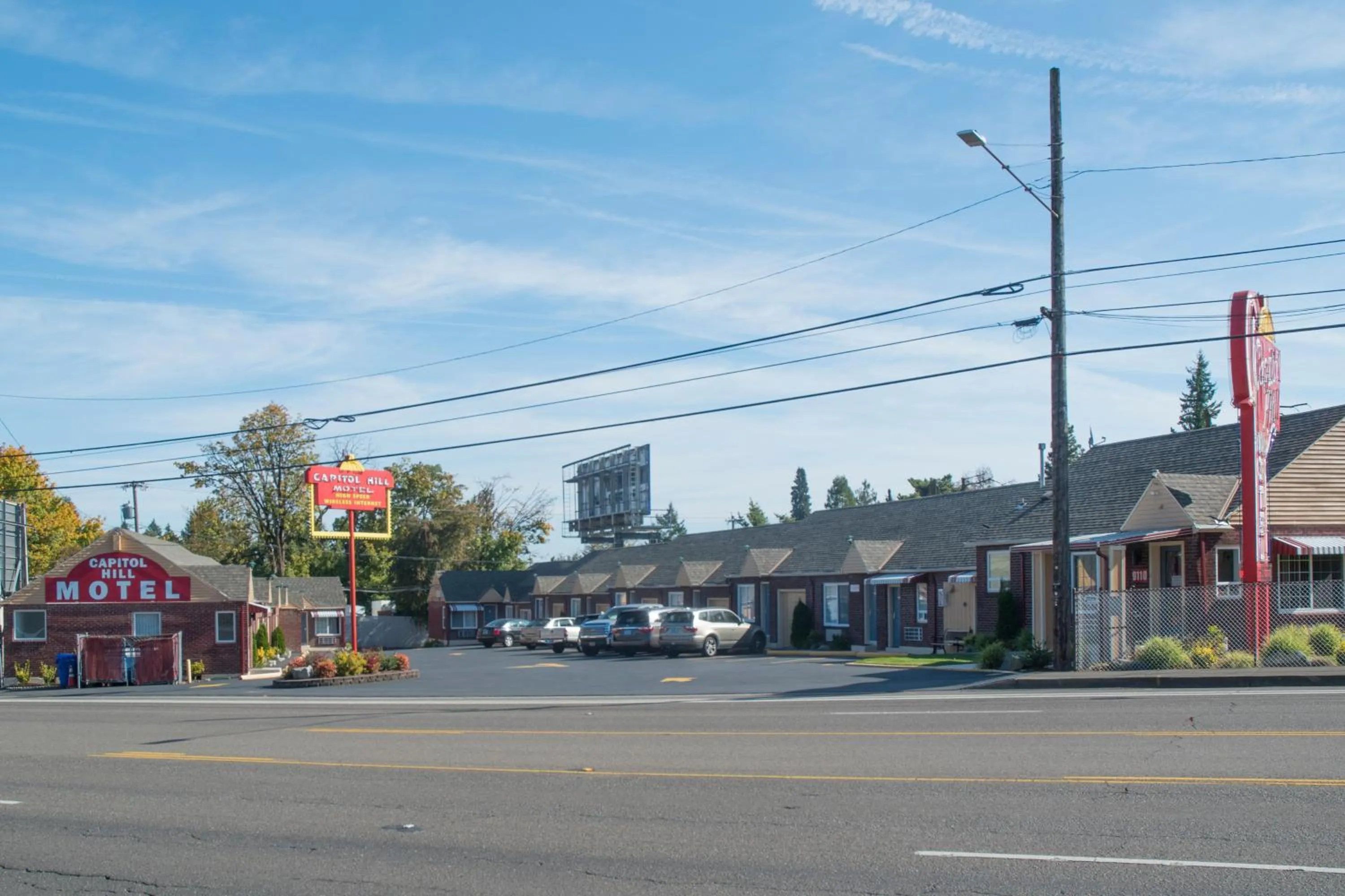 Property building in Capitol Hill Motel